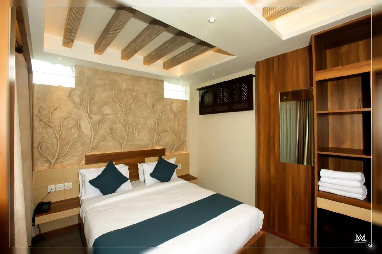 Bed in Maya Boutique Hotel