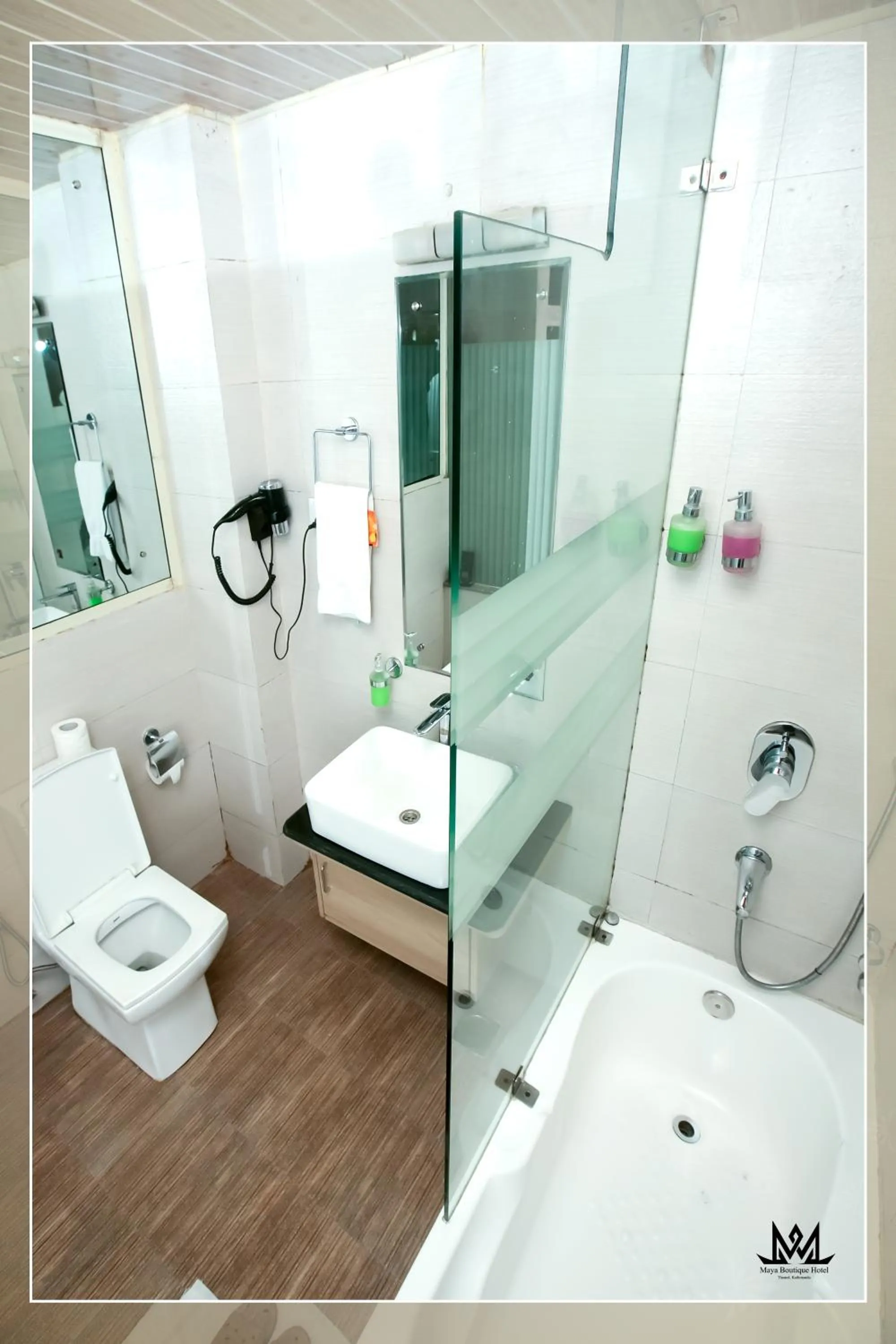 Shower in Maya Boutique Hotel