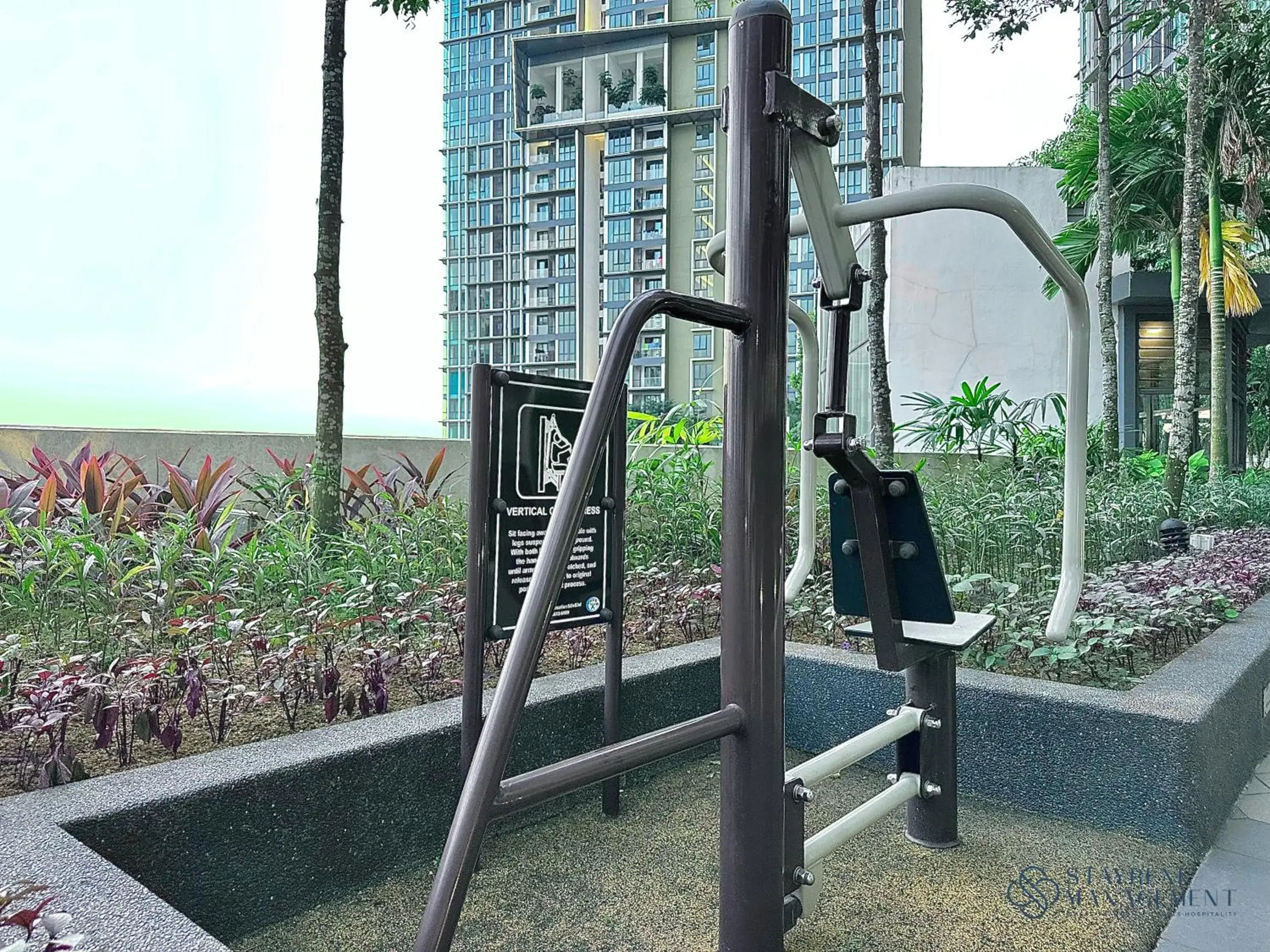 Garden in The Elysia Suites Garden in The Elysia Suites