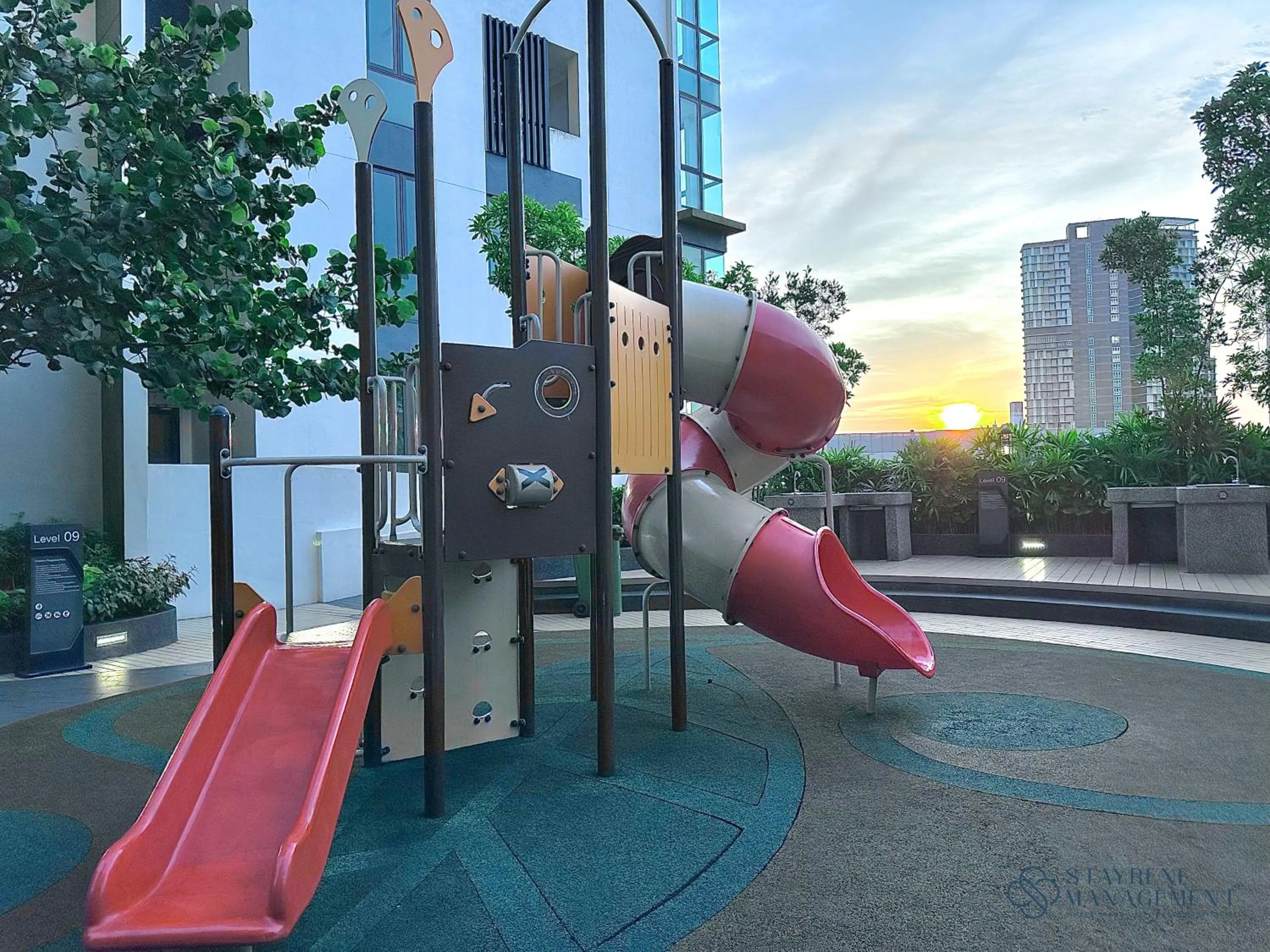 Children play ground in The Elysia Suites