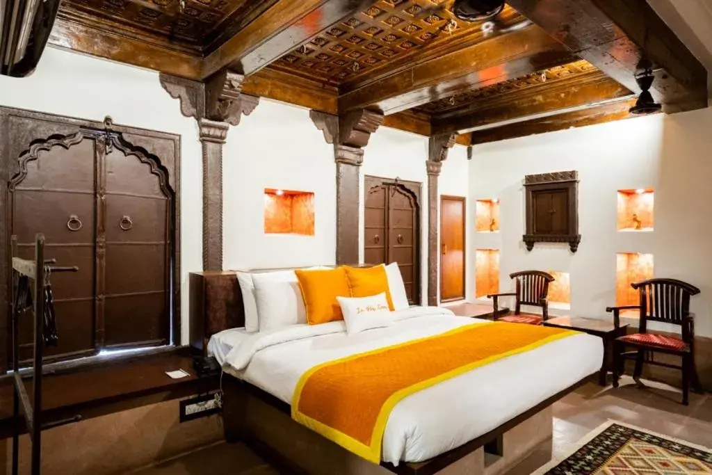 Bed in Zone Palace by The Park Phalodi Bed in Zone Palace by The Park Phalodi