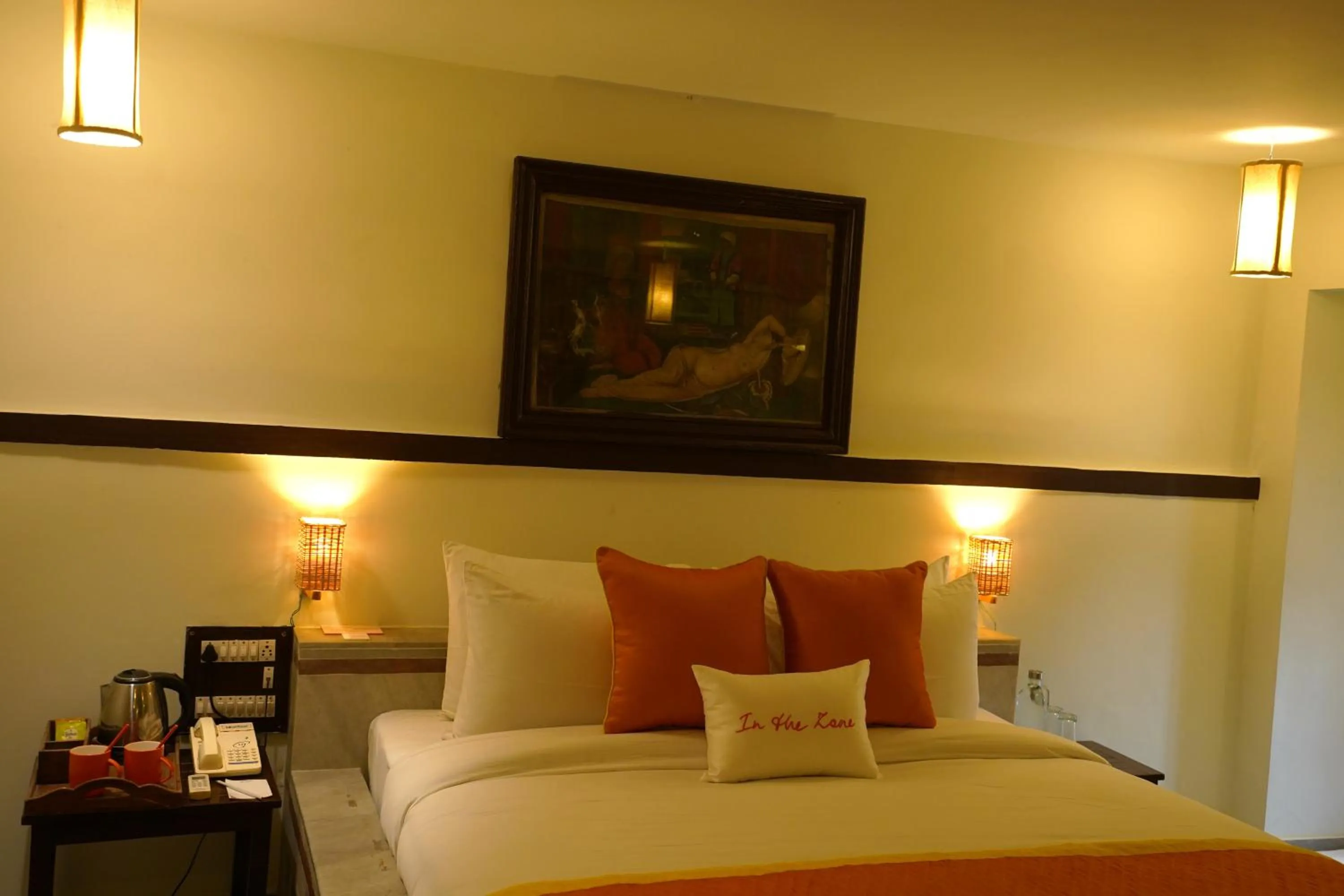 Bedroom, Bed in Zone Palace by The Park Phalodi