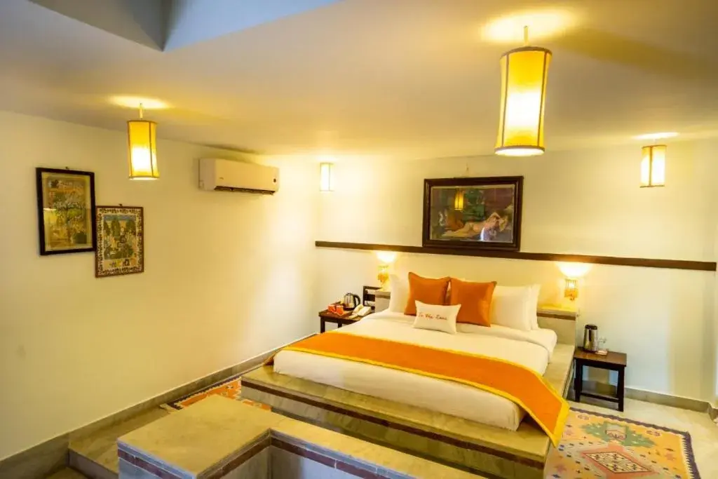 Bed in Zone Palace by The Park Phalodi Bed in Zone Palace by The Park Phalodi