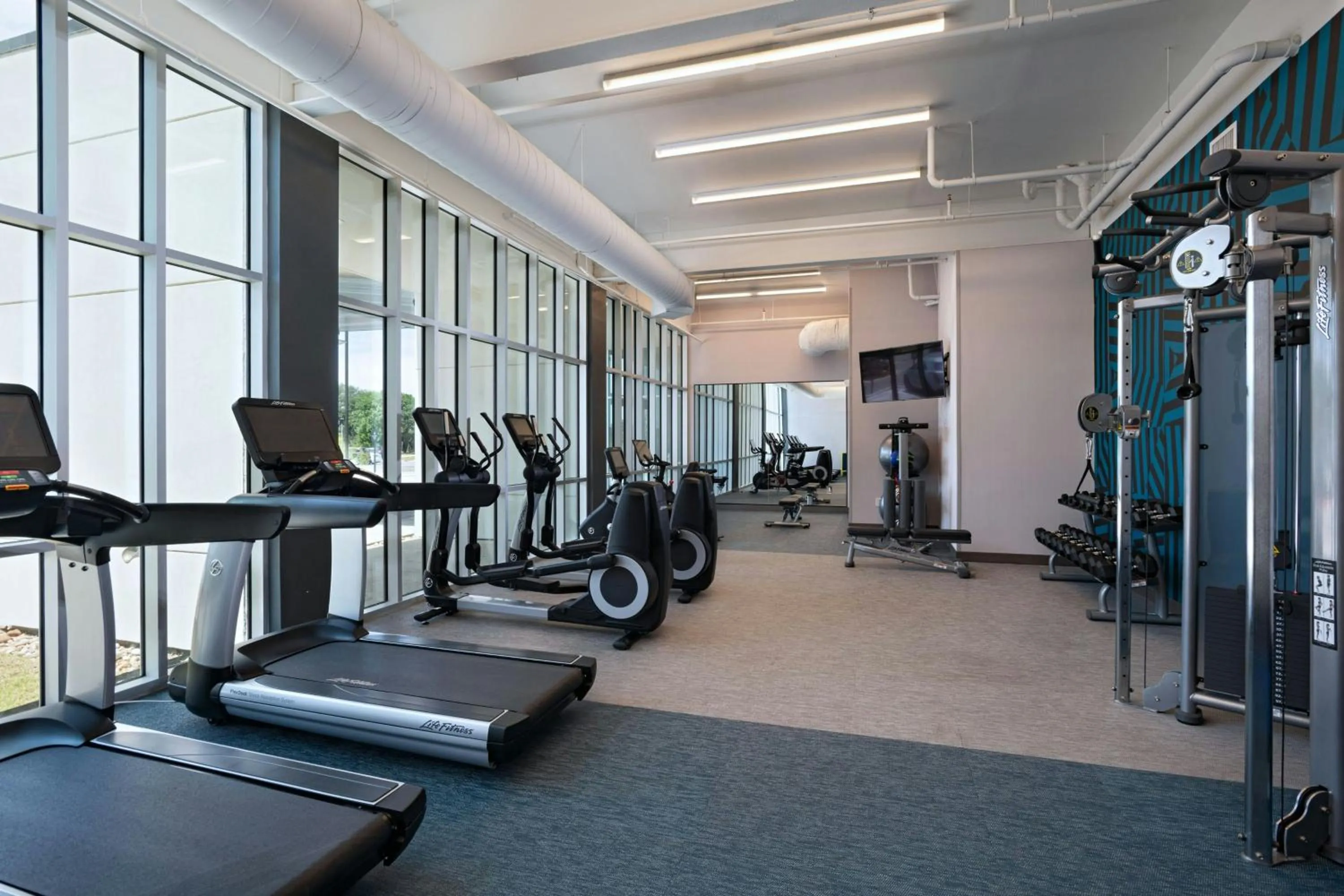 Fitness centre/facilities in Aloft Austin Southwest