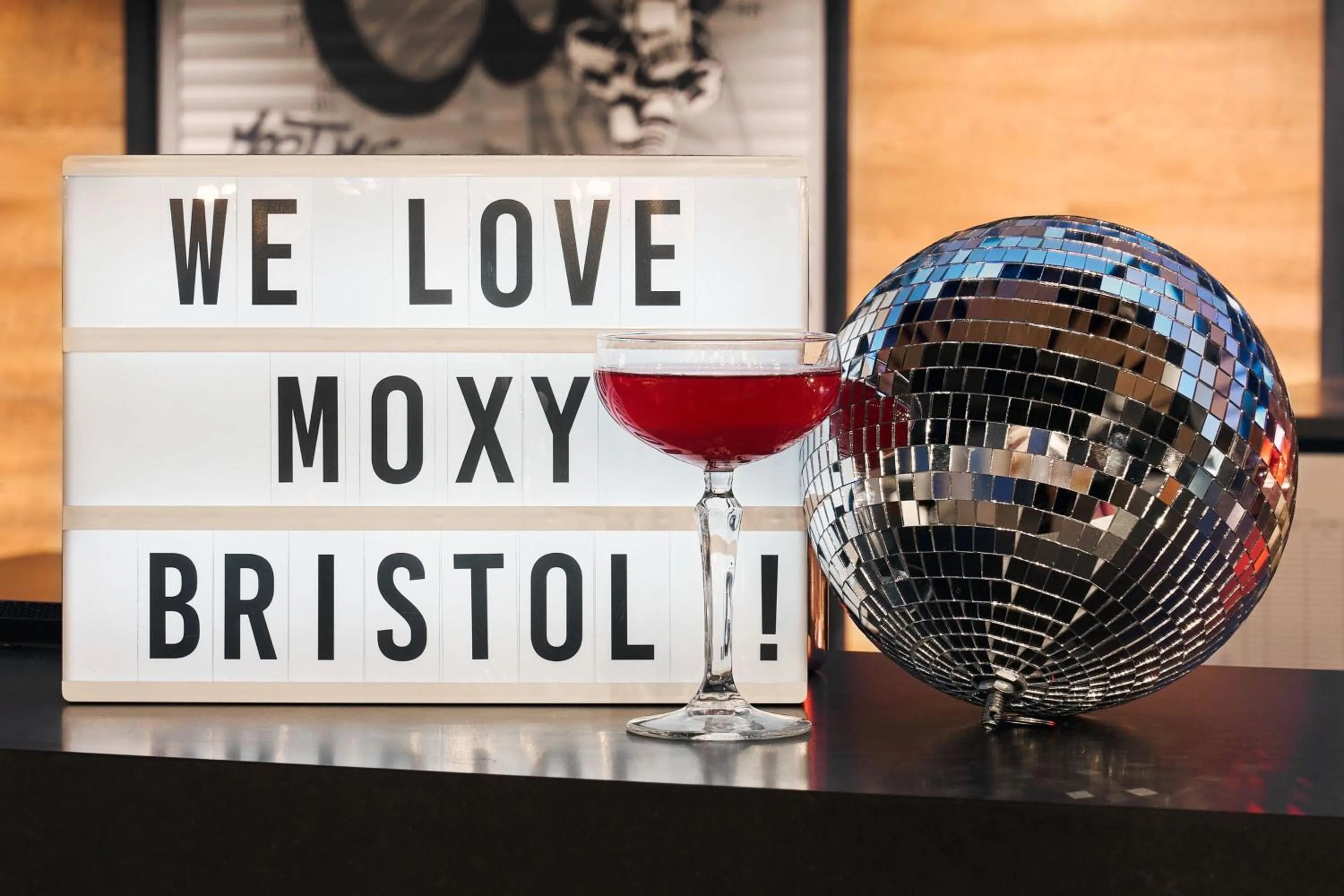 Lobby or reception in Moxy Bristol