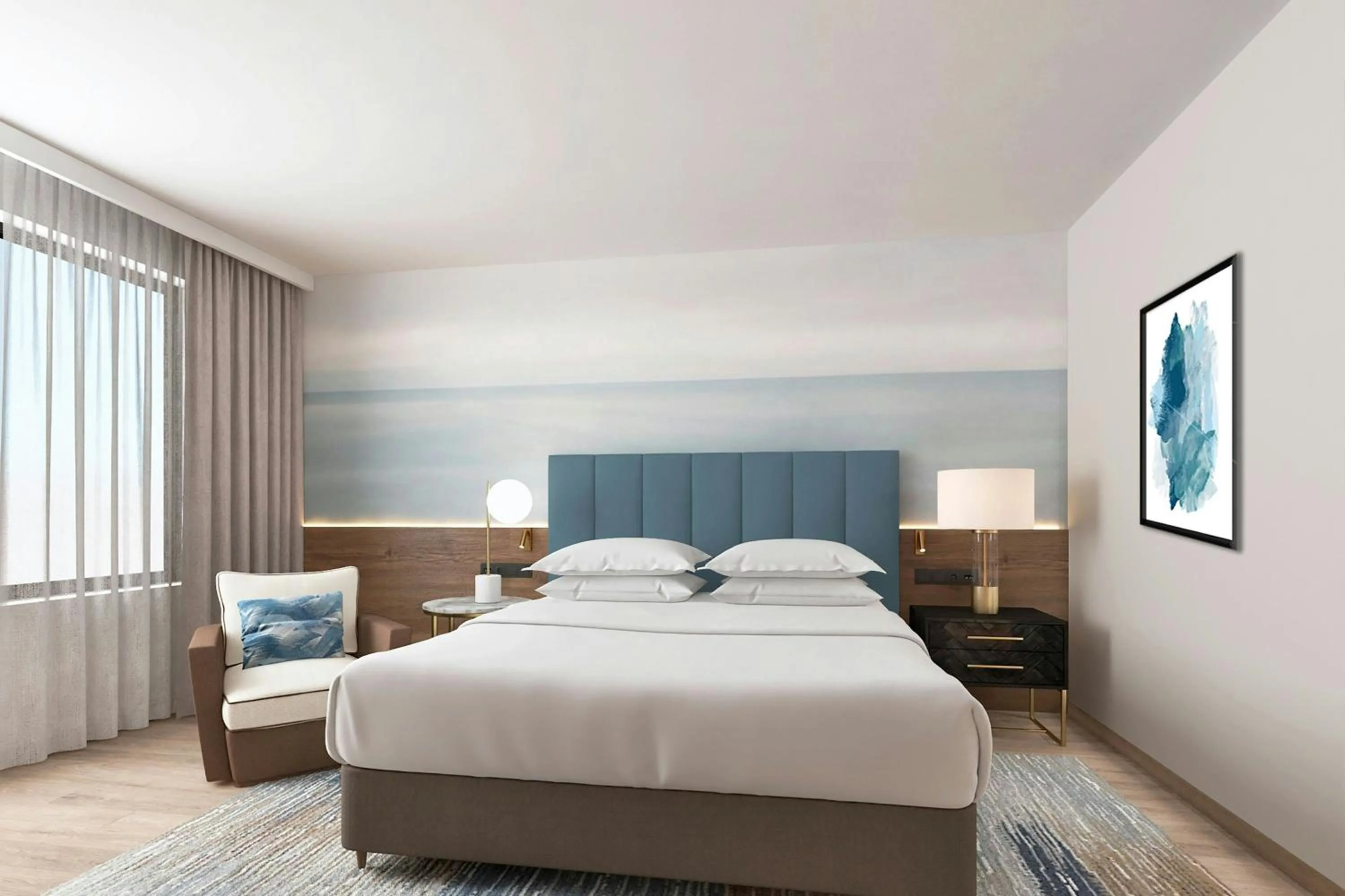 Photo of the whole room, Bed in Sheraton Nice