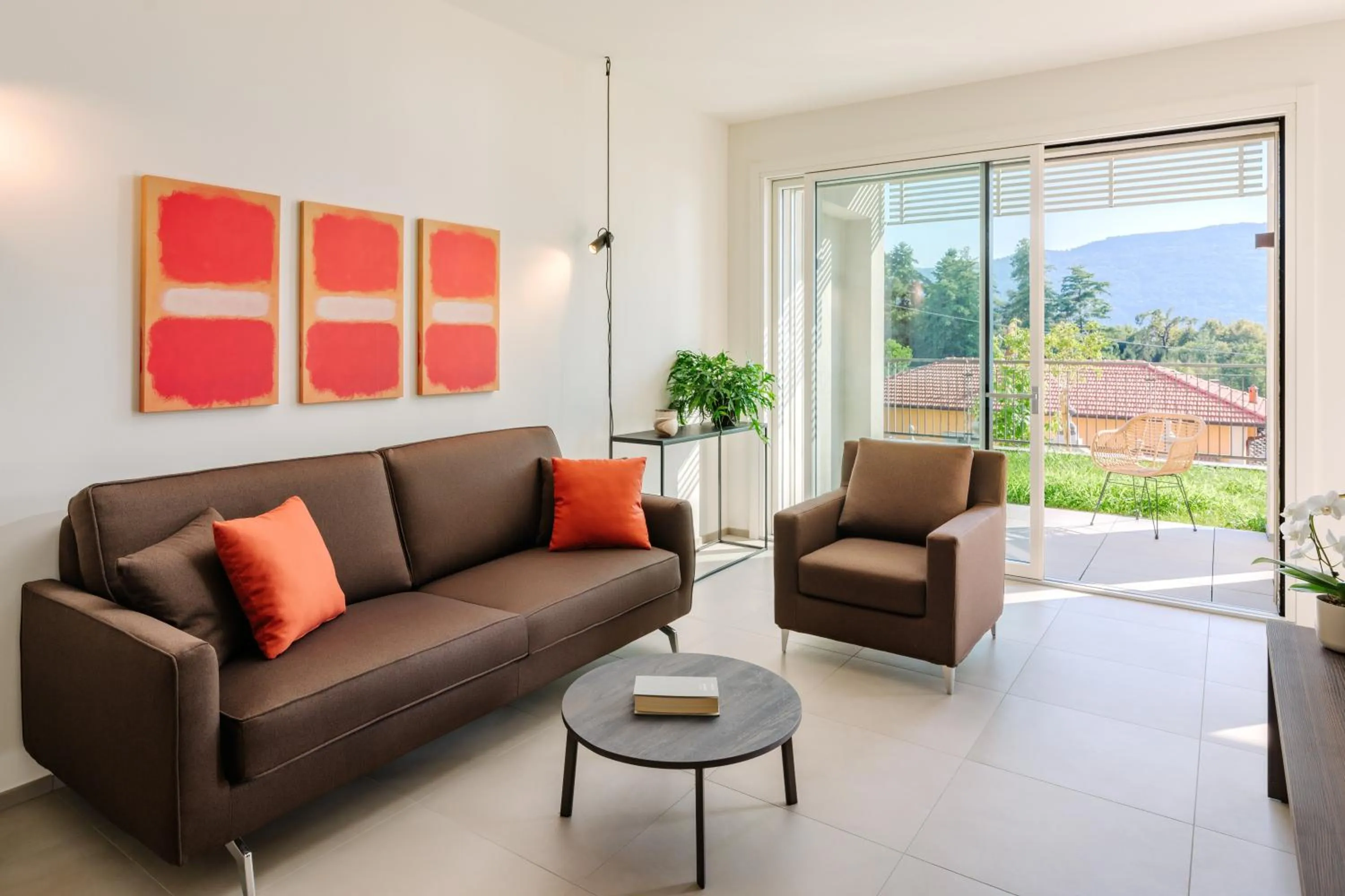 Living room in Grand Hotel Majestic