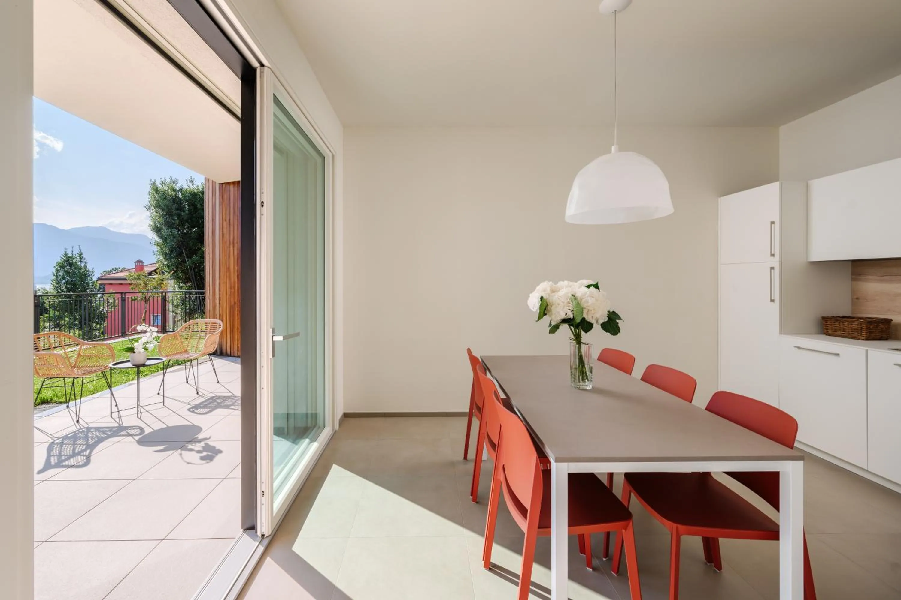 Kitchen or kitchenette in Grand Hotel Majestic