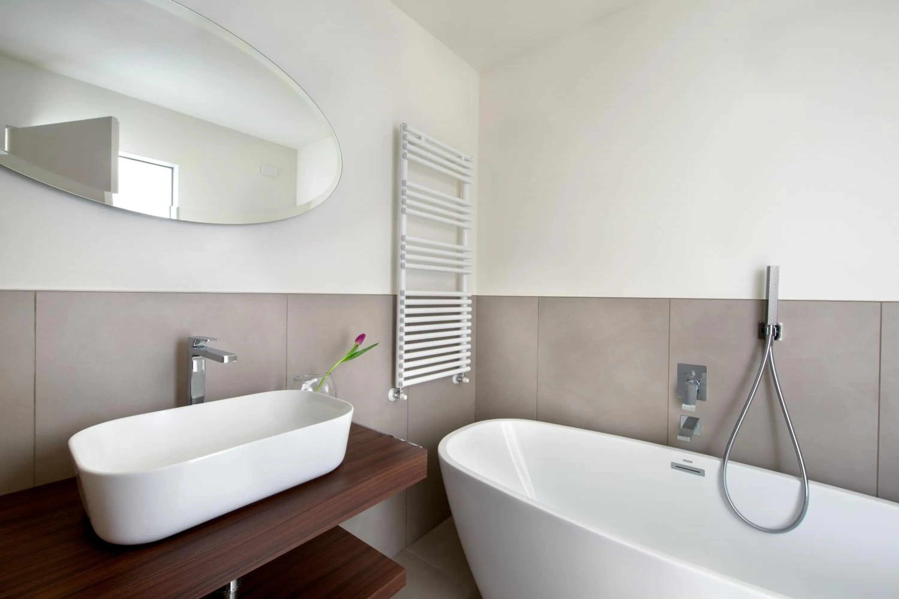 Bathroom in Grand Hotel Majestic