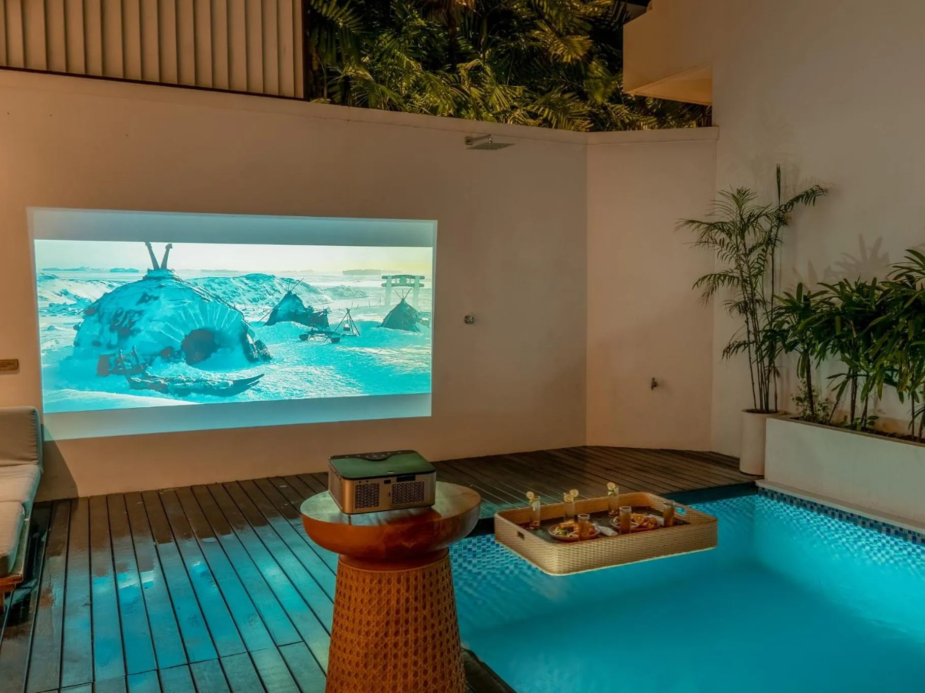 Swimming pool in Eight Palms Villa Seminyak by Ini Vie Hospitality