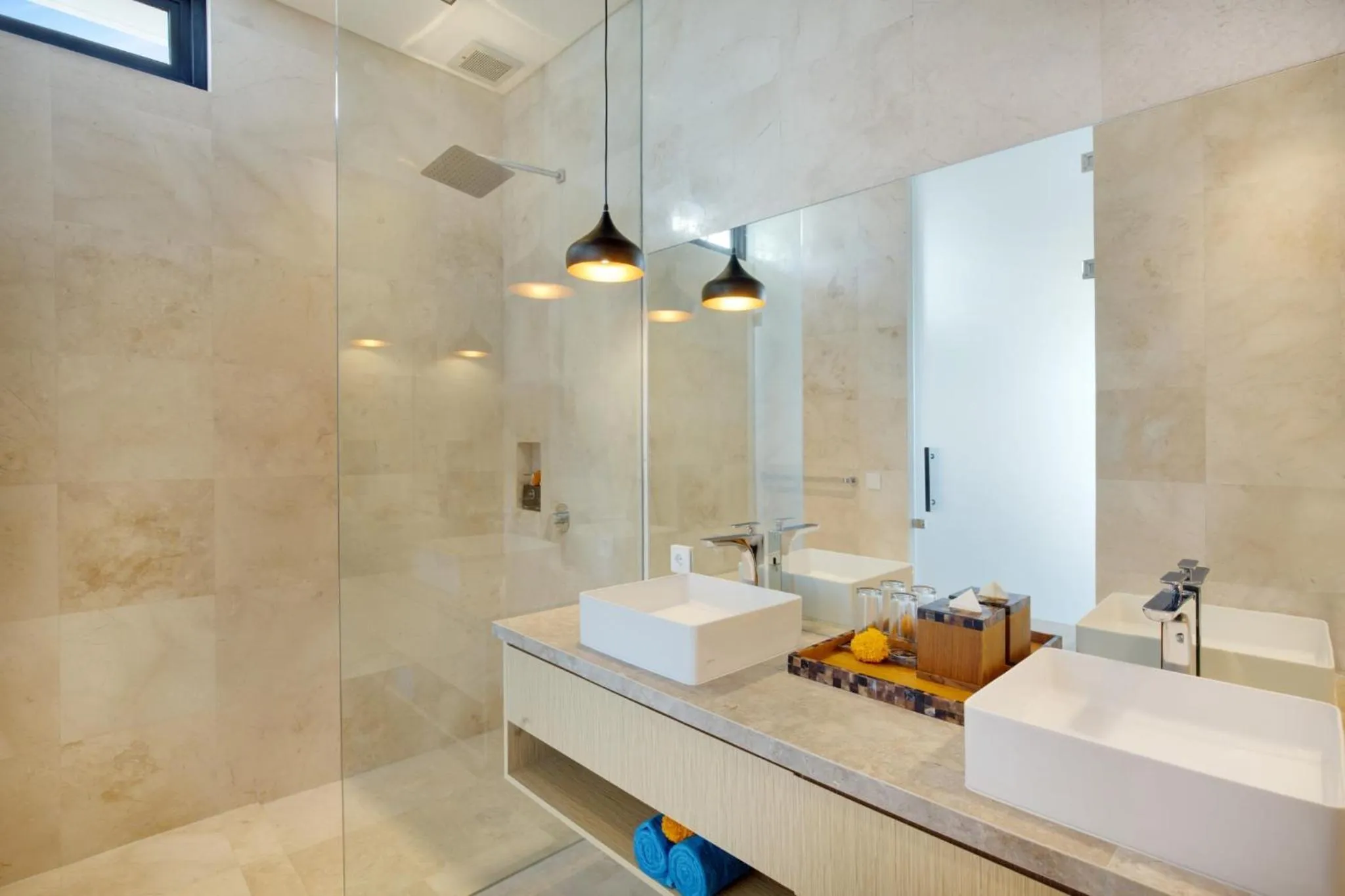 Bathroom in Eight Palms Villa Seminyak by Ini Vie Hospitality