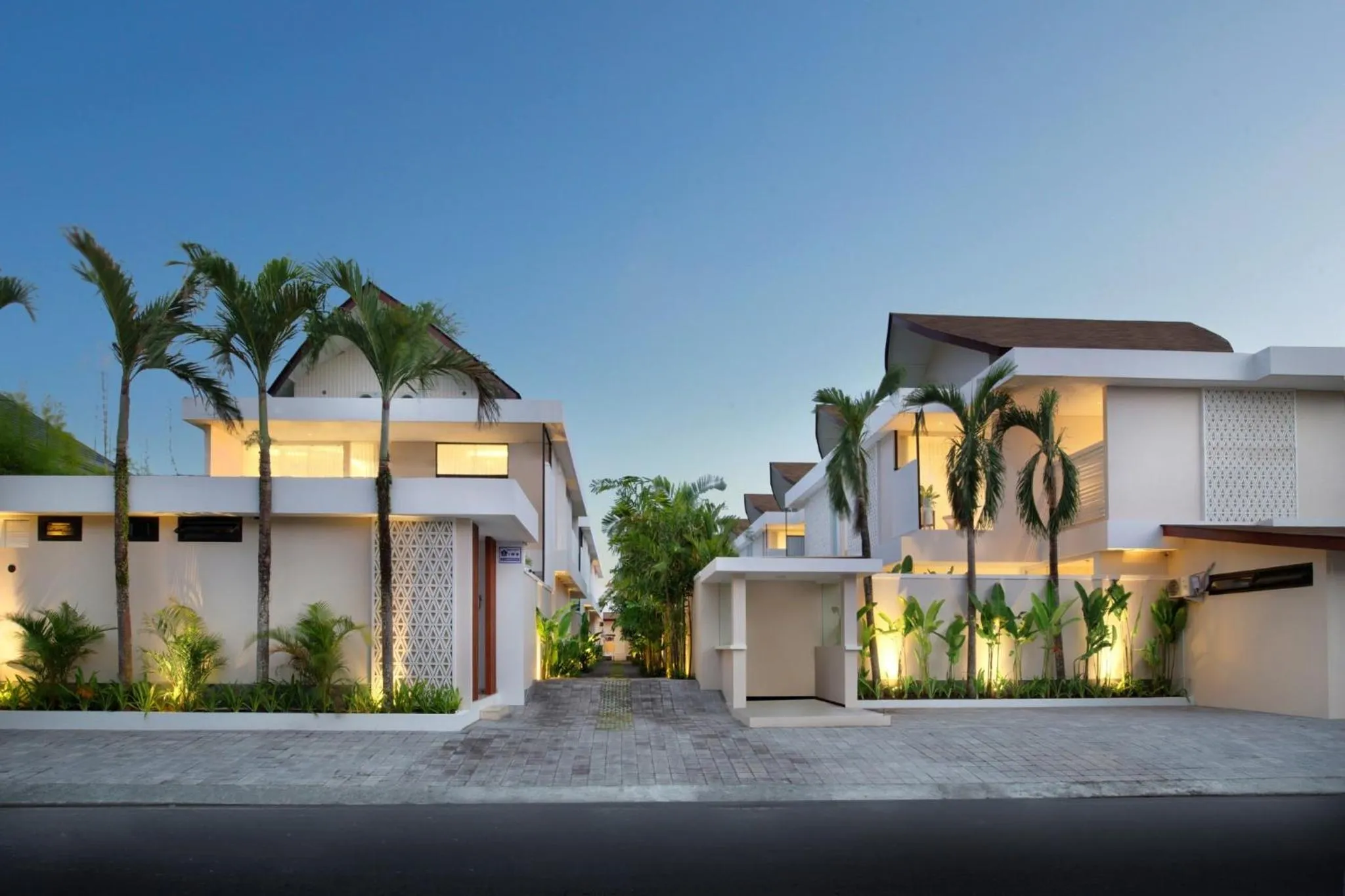 Property building in Eight Palms Villa Seminyak by Ini Vie Hospitality