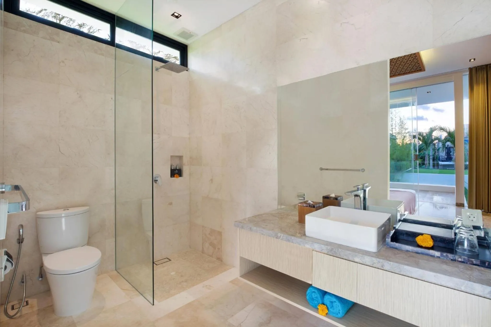 Bathroom in Eight Palms Villa Seminyak by Ini Vie Hospitality