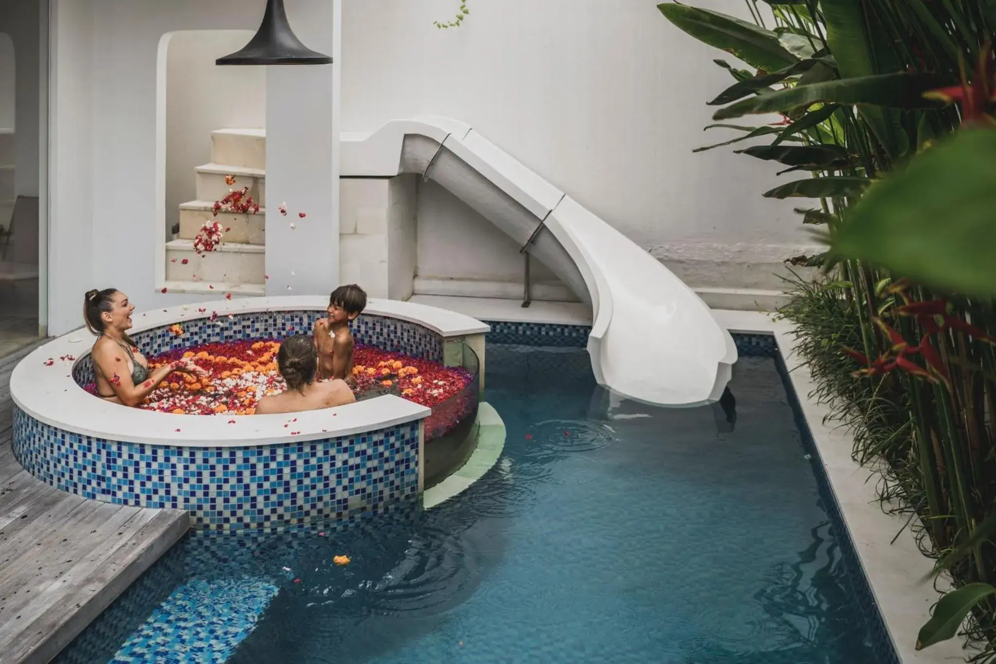 Swimming pool in Eight Palms Villa Seminyak by Ini Vie Hospitality Swimming pool in Eight Palms Villa Seminyak by Ini Vie Hospitality