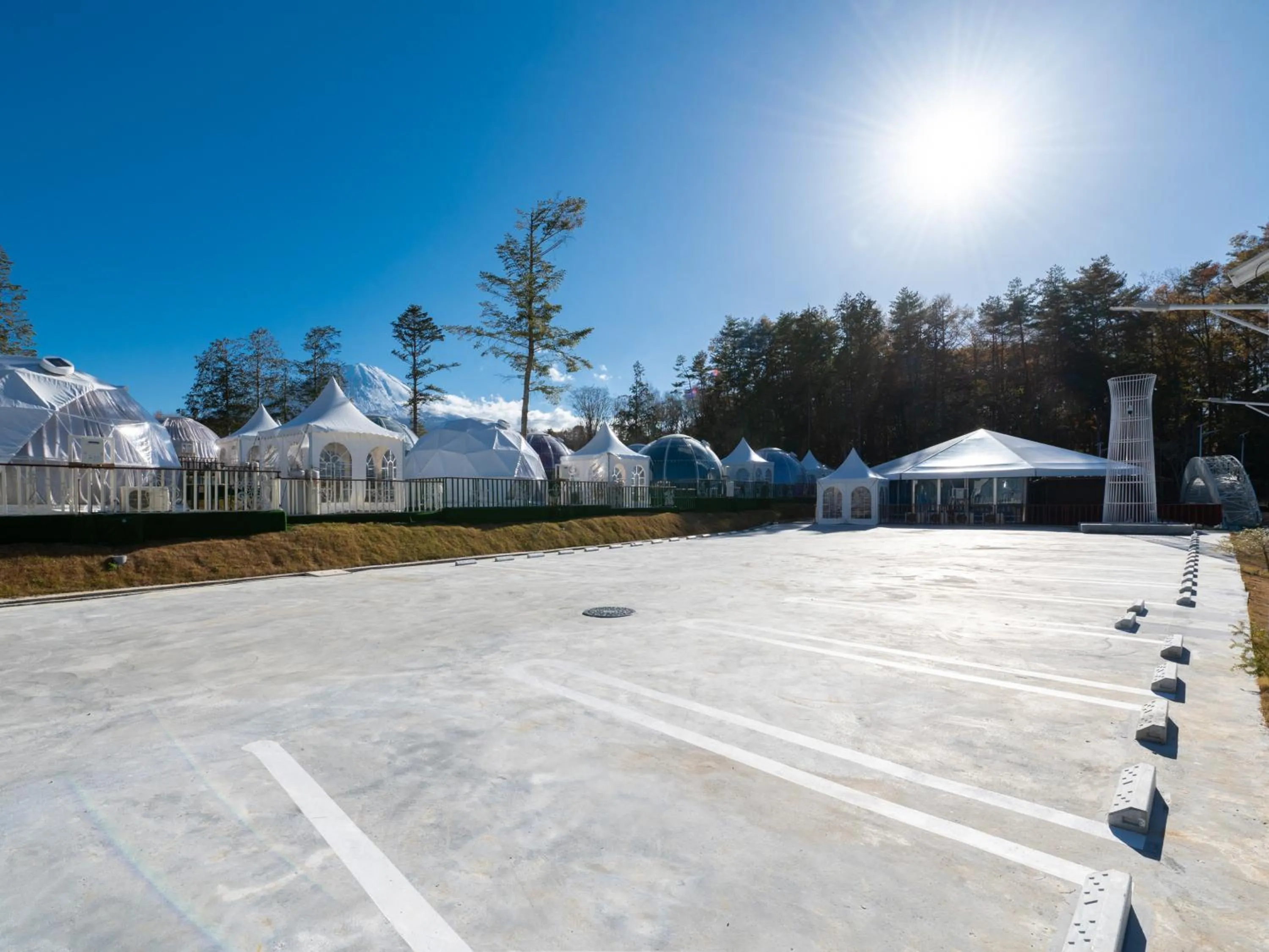 Parking in Fuji Hoshizorano Mura Tabist