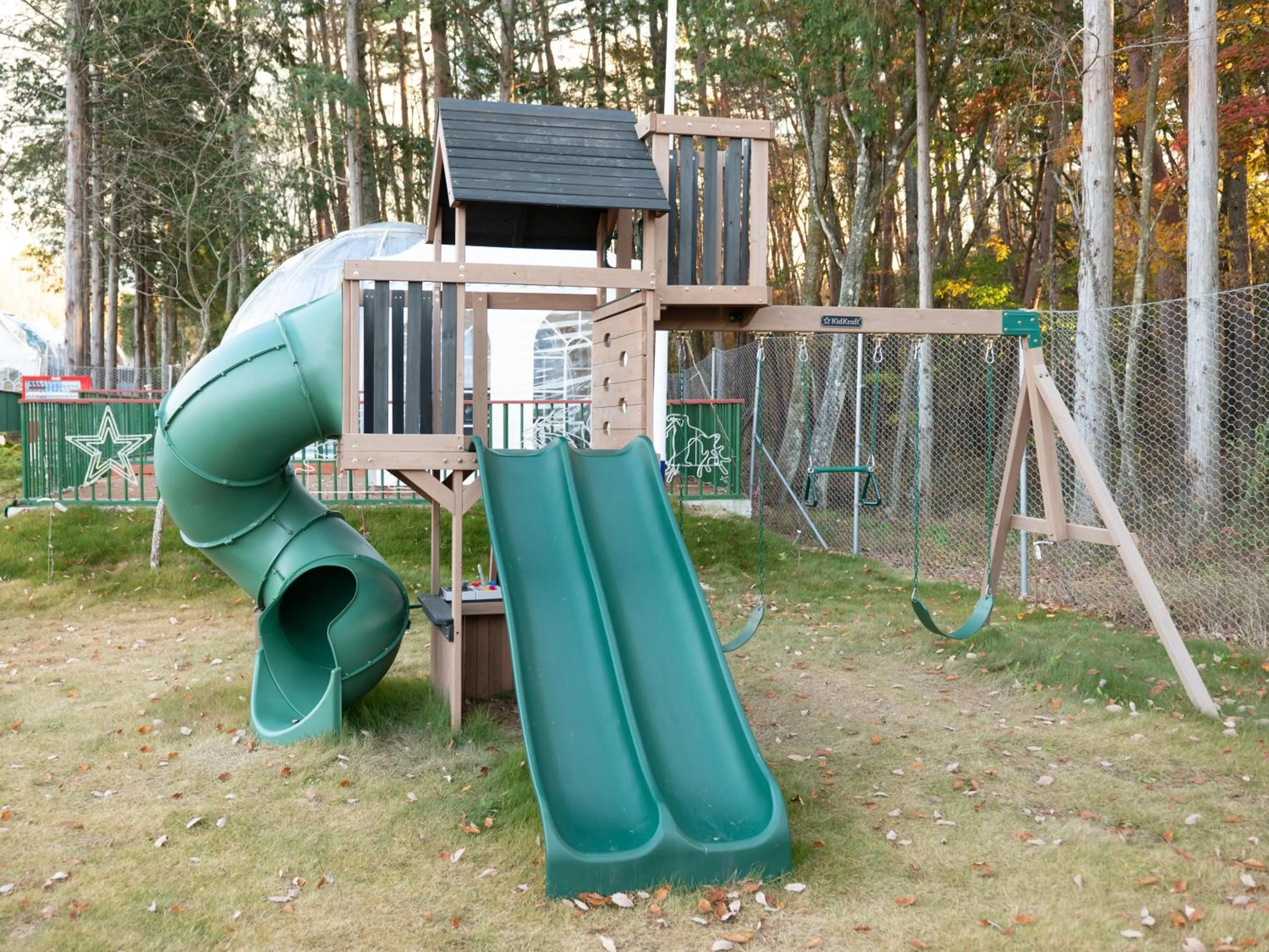 Children play ground in Fuji Hoshizorano Mura Tabist