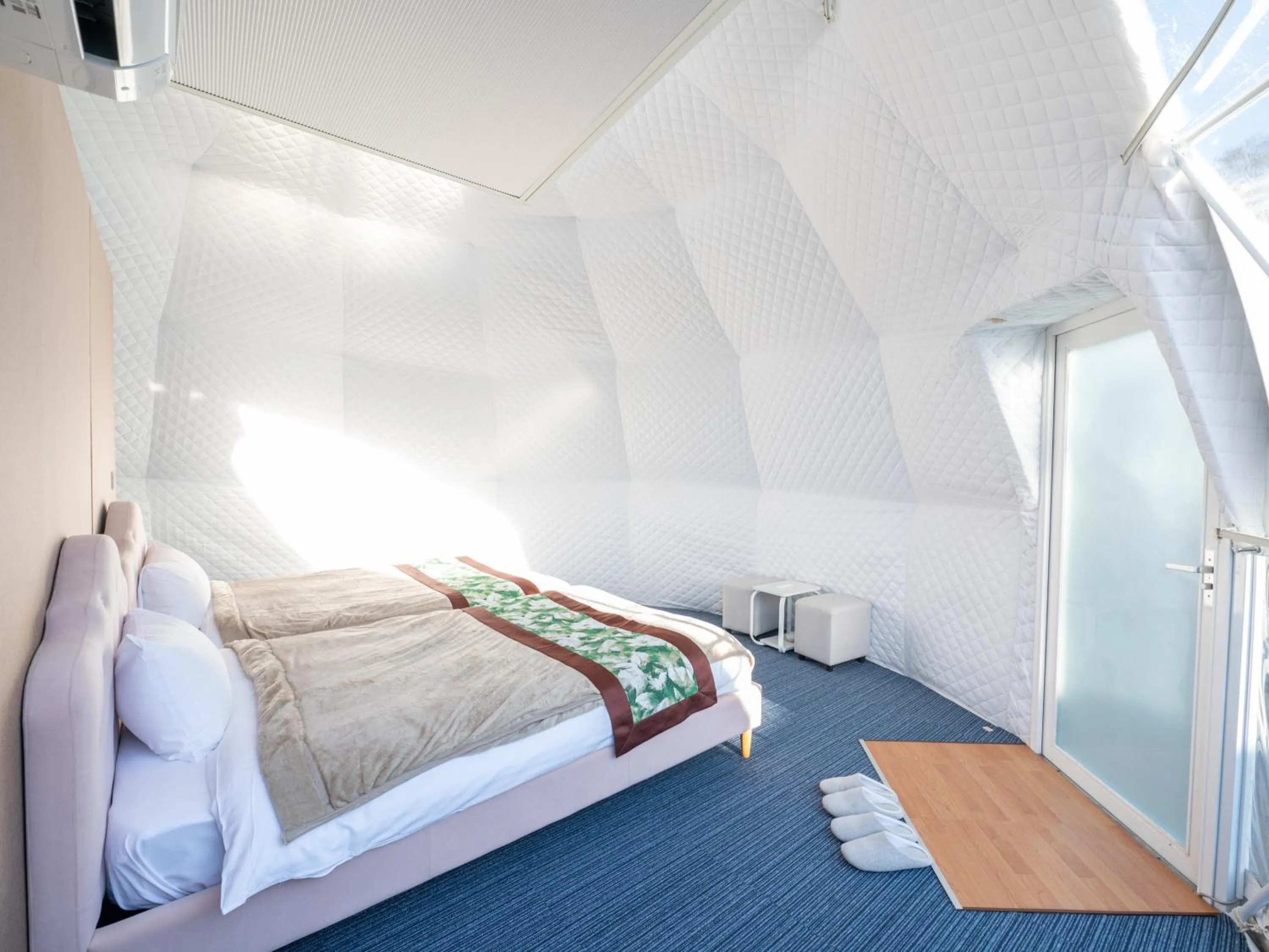 Photo of the whole room, Bed in Fuji Hoshizorano Mura Tabist