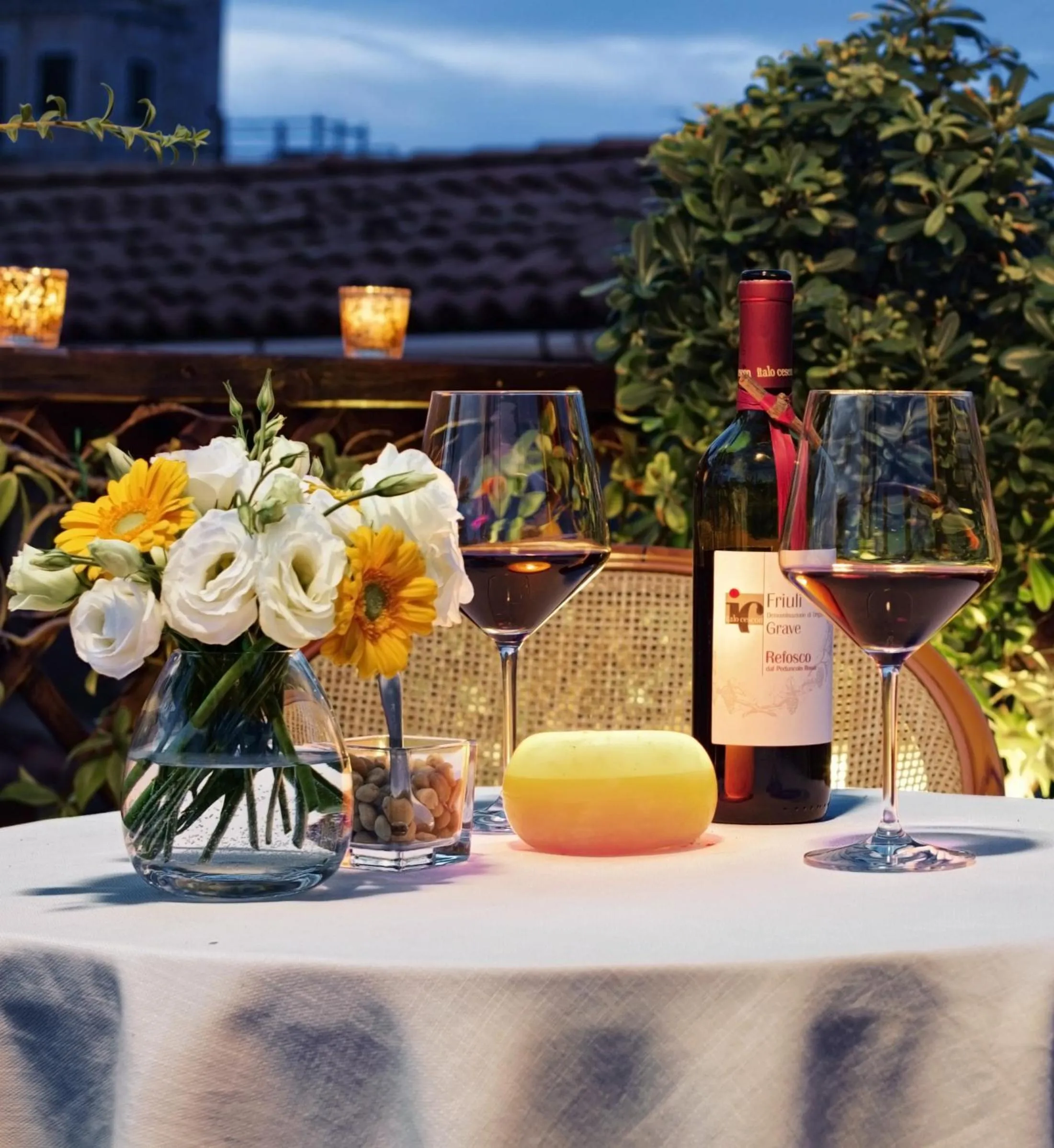 Balcony/Terrace in Antica Locanda al Gambero