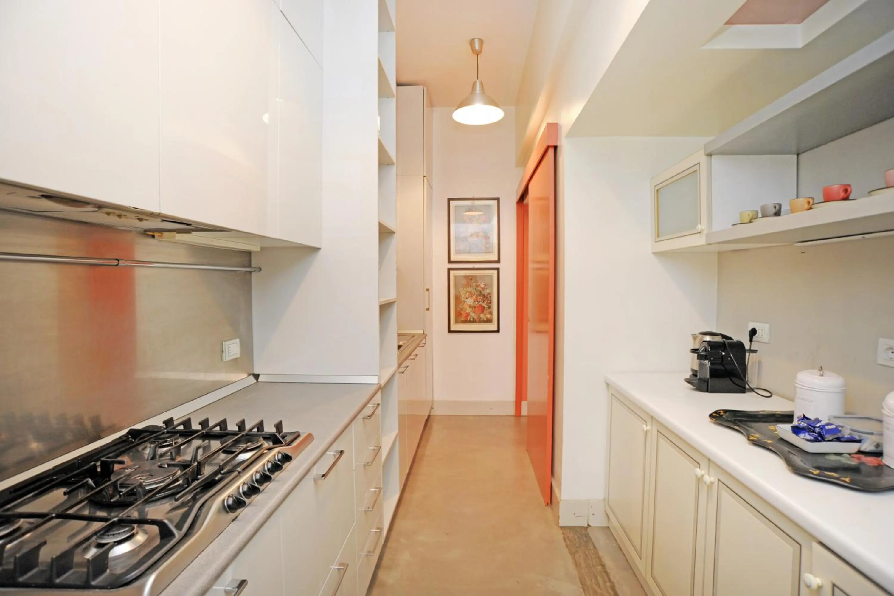 Kitchen or kitchenette in Sarpi Apartment