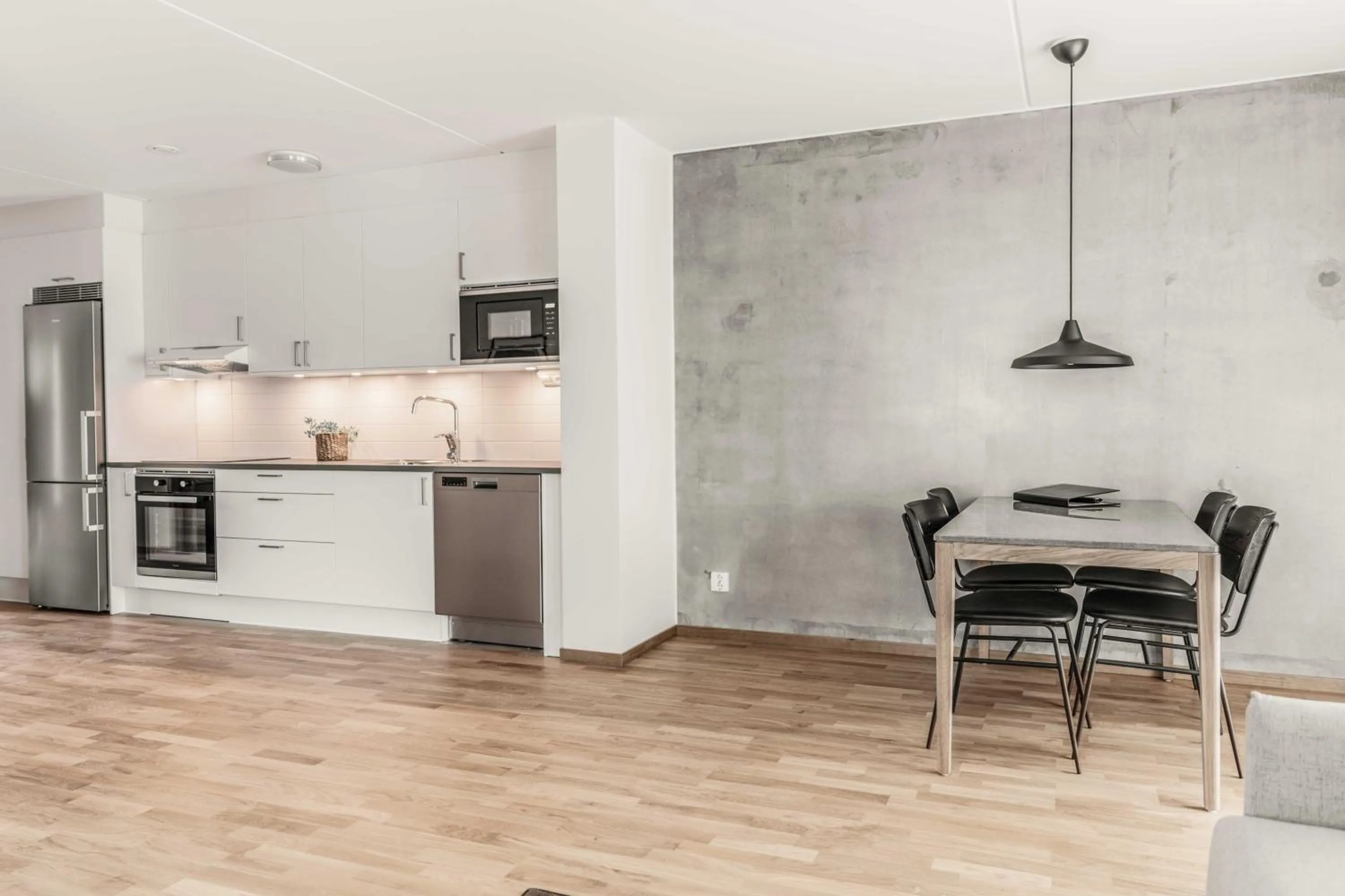 kitchen in The More Hotel Västra Hamnen