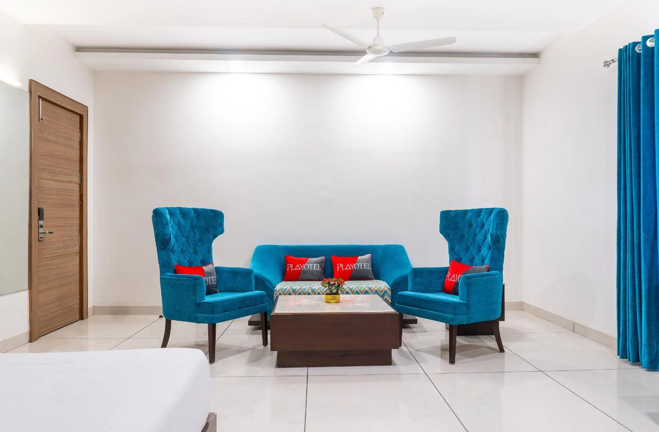 Seating area in Playotel Resort Bhopal