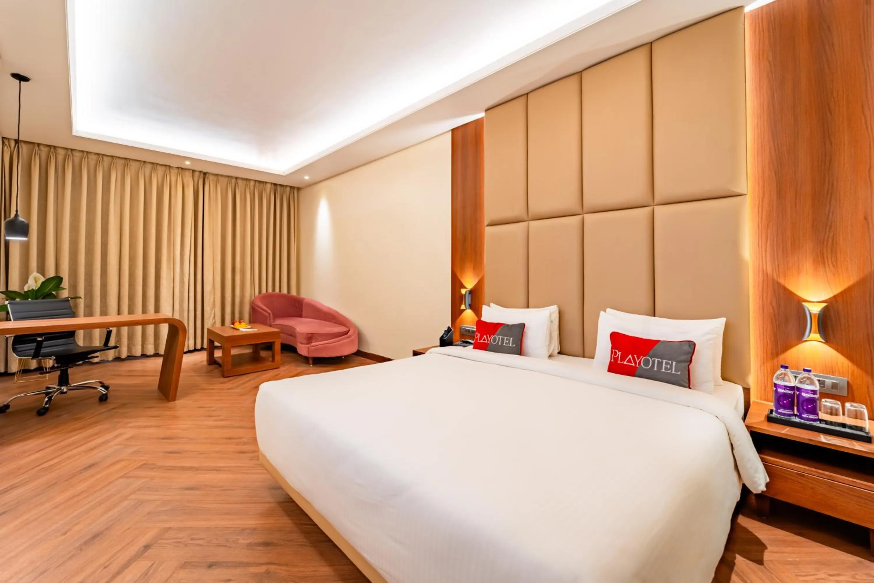 Living room, Bed in Playotel Resort Bhopal