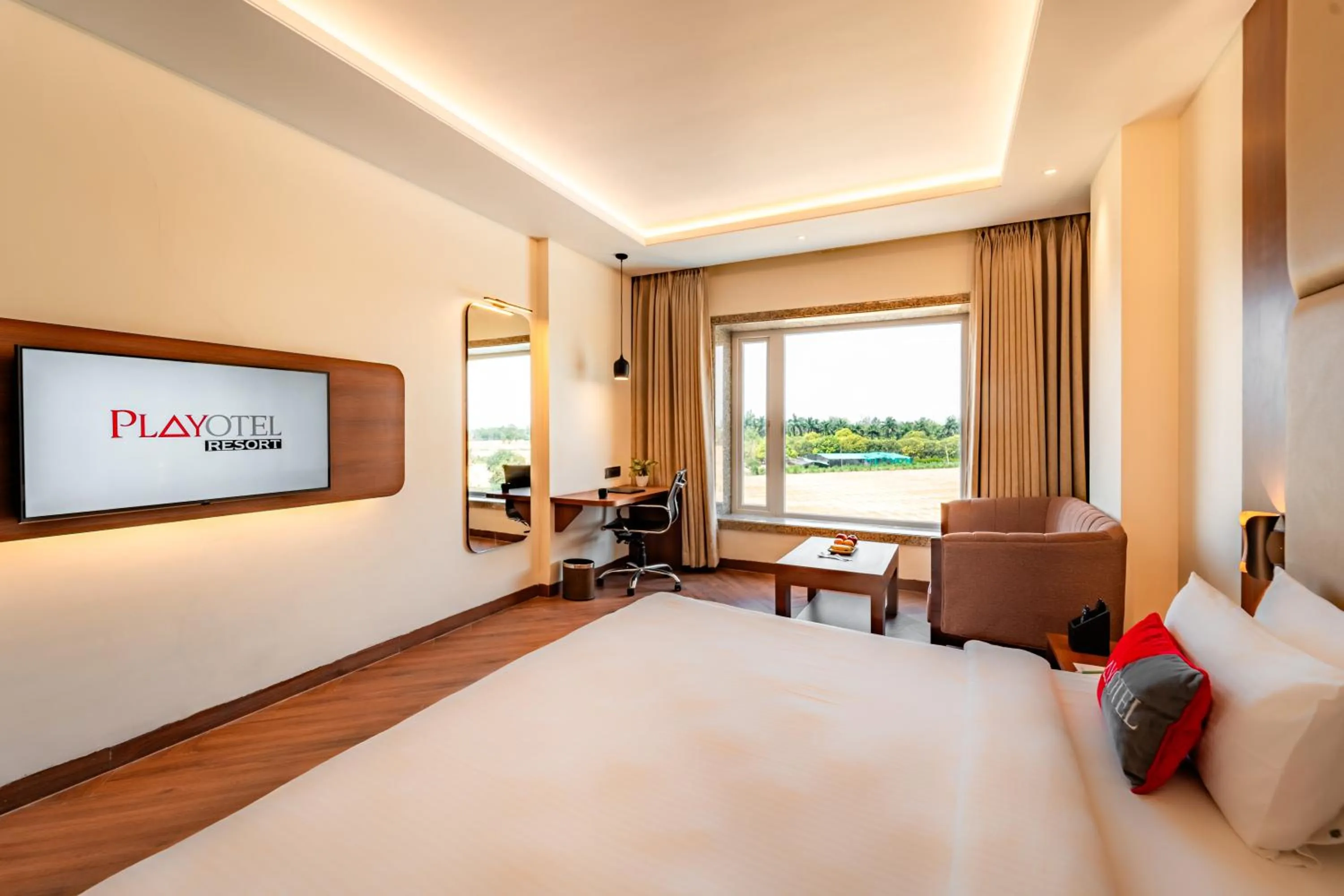 Bedroom, Bed in Playotel Resort Bhopal