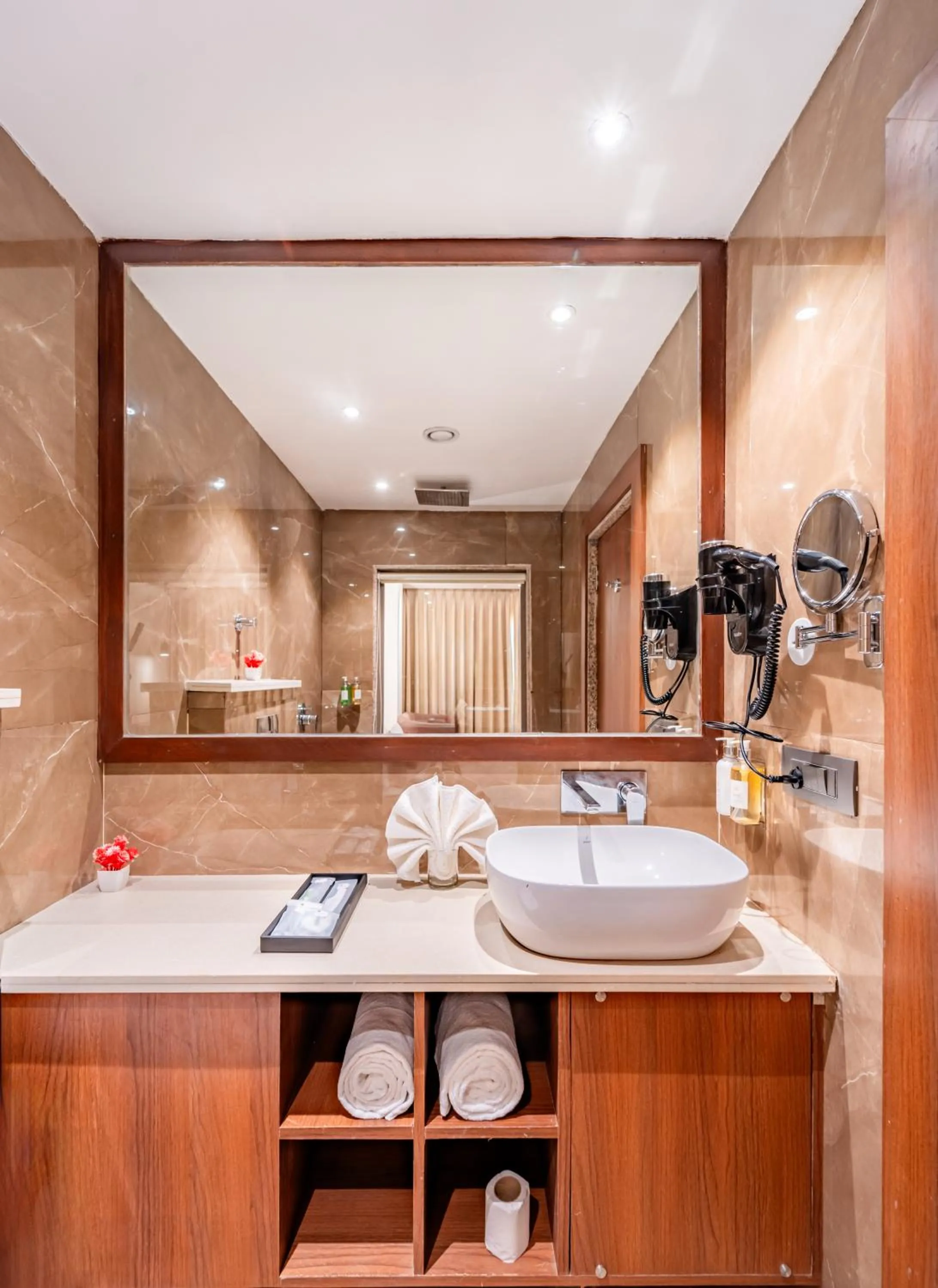 Bathroom in Playotel Resort Bhopal