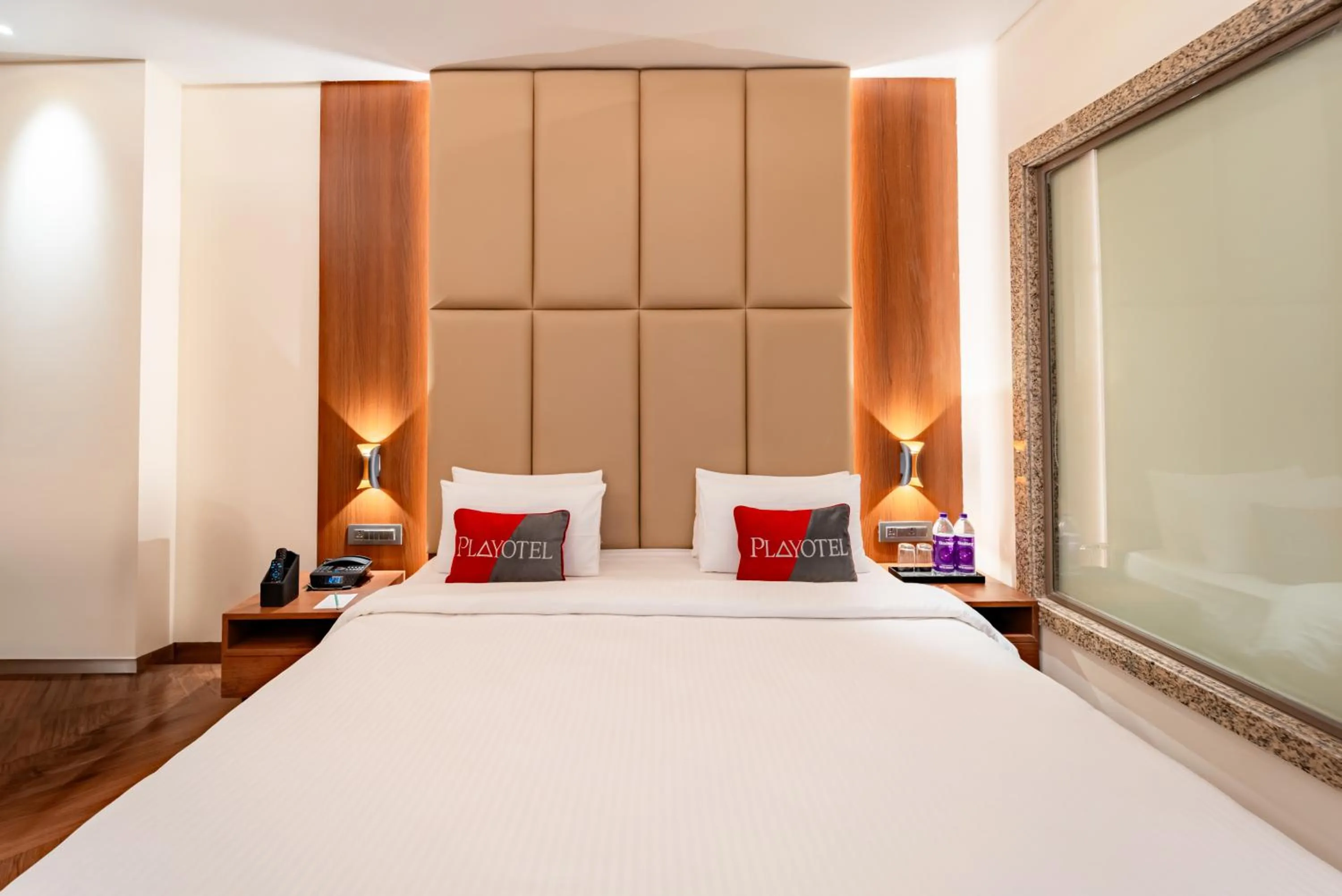 Bedroom, Bed in Playotel Resort Bhopal