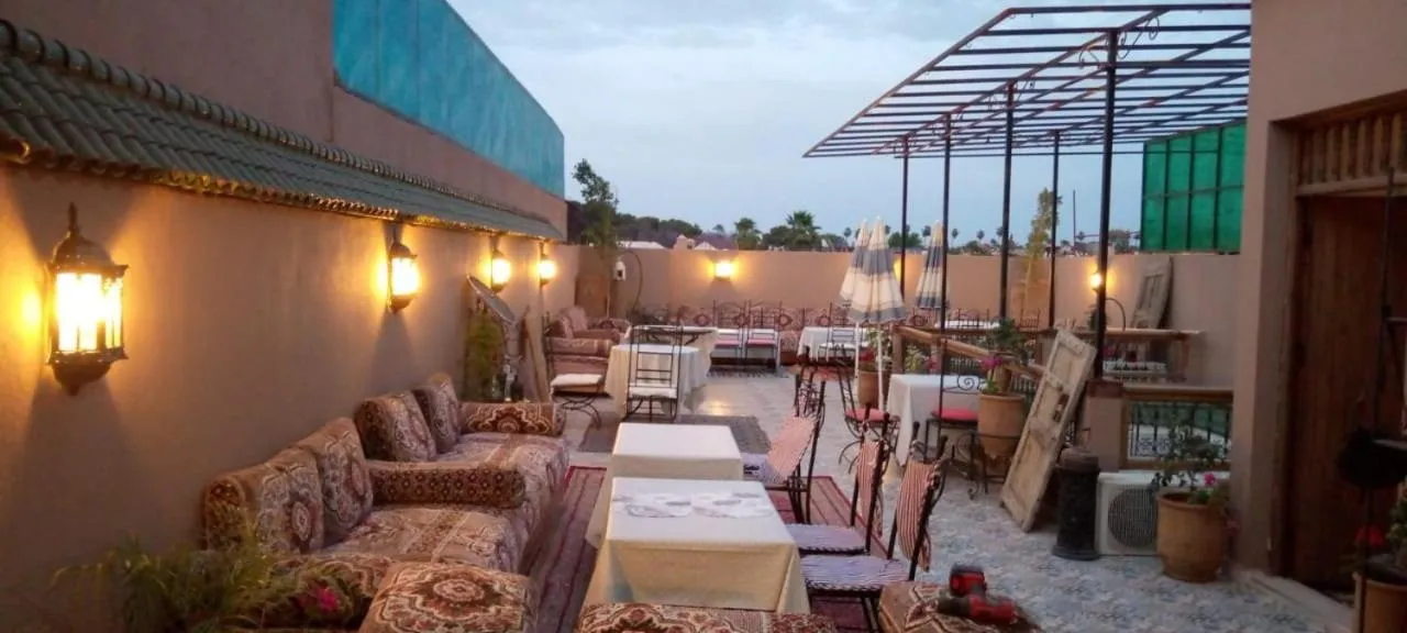 Patio in Riad Nouhal