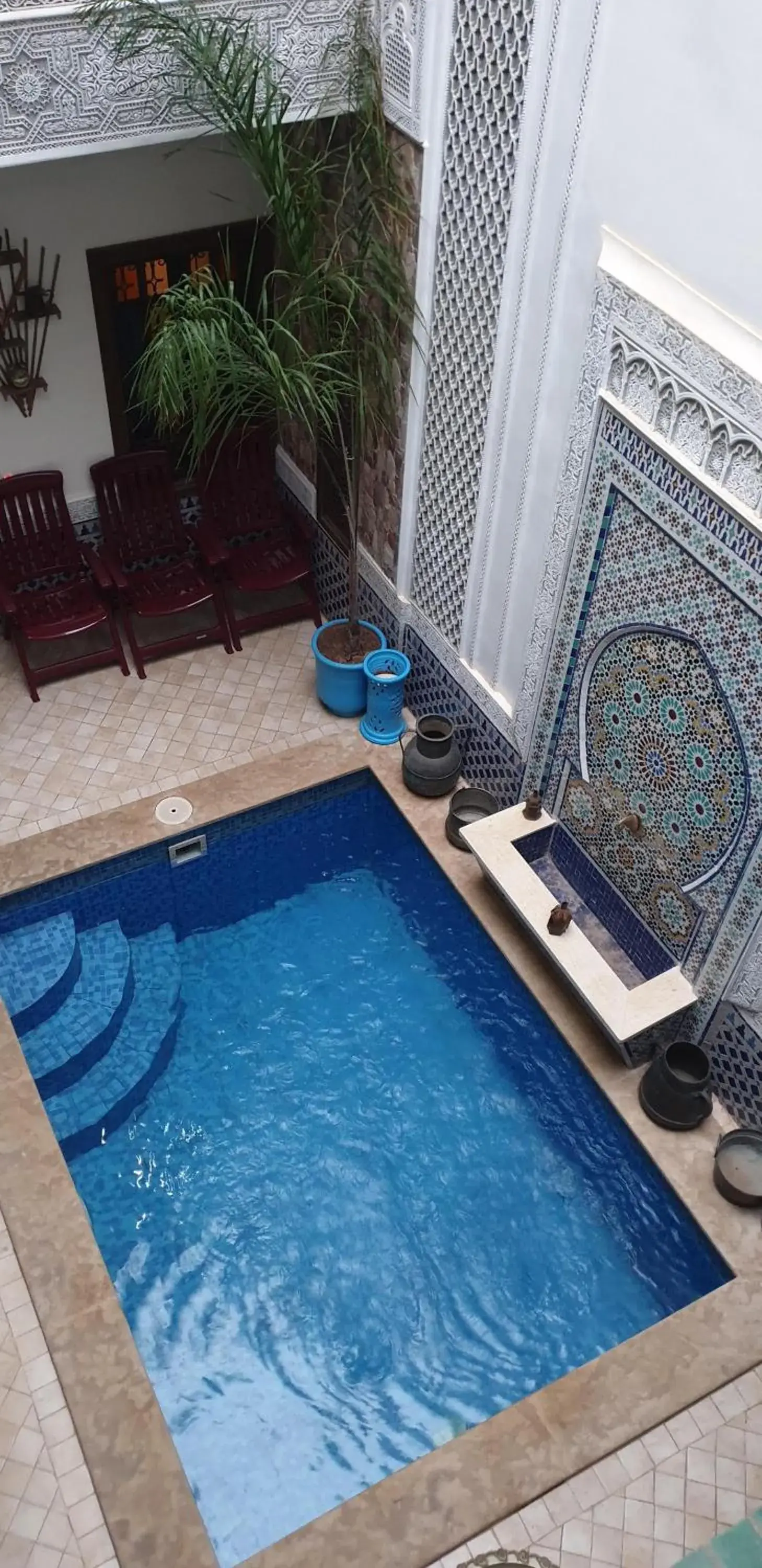 Swimming pool in Riad Nouhal Swimming pool in Riad Nouhal