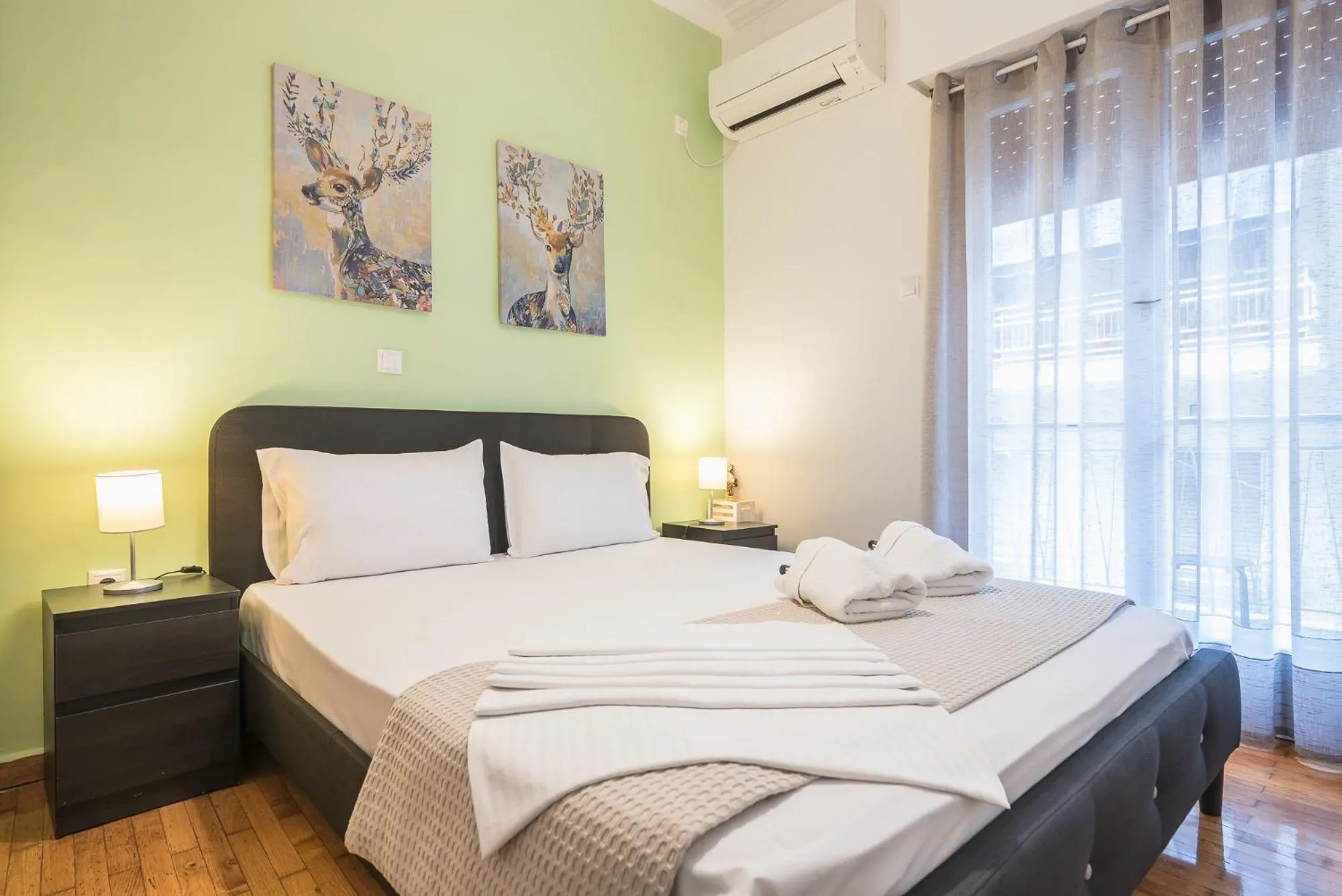 Bed in Erythros Boutique Suite By Cloudkeys