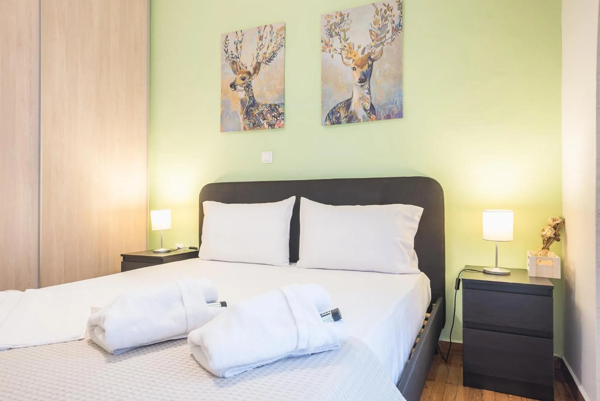 Bed in Erythros Boutique Suite By Cloudkeys