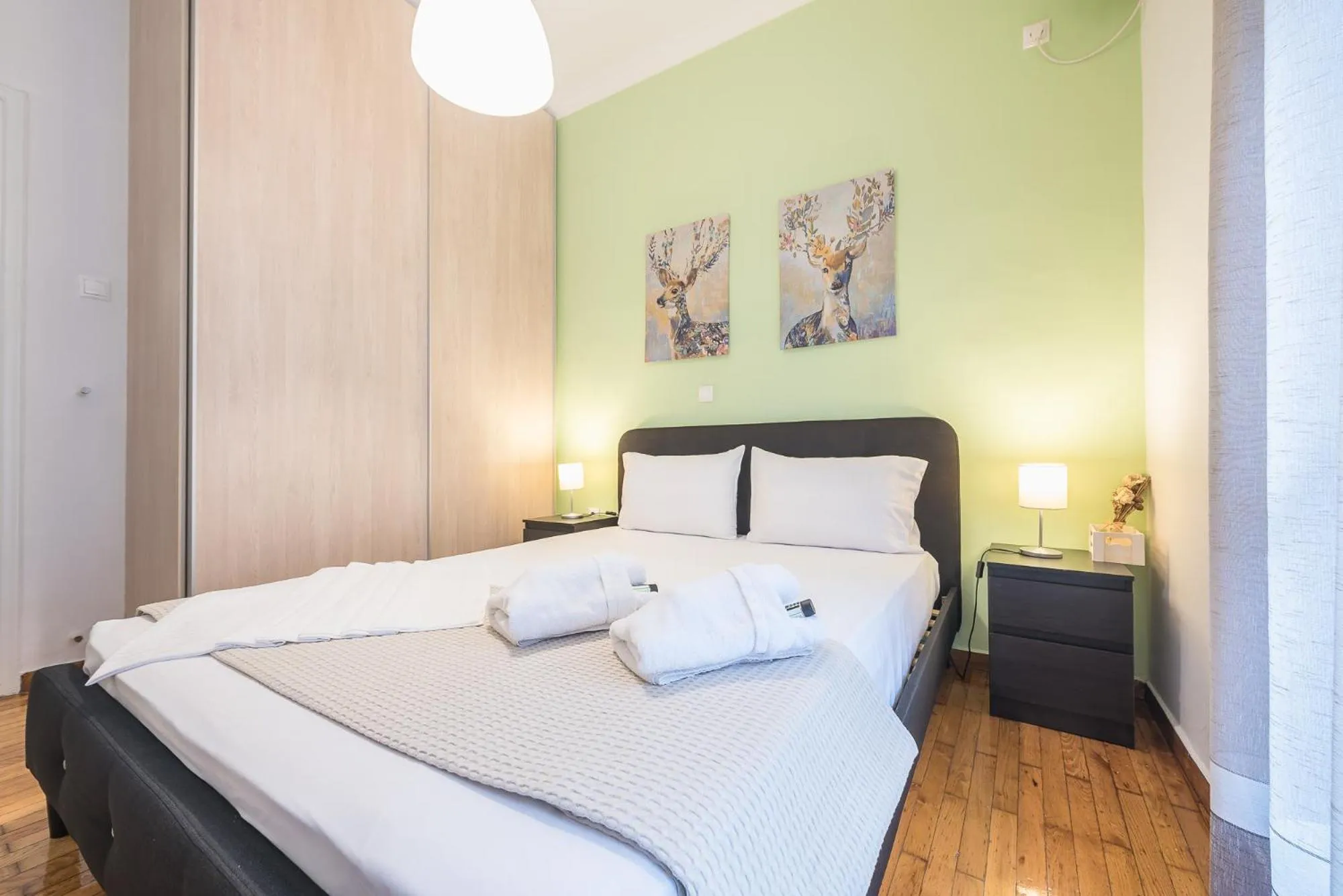 Bed in Erythros Boutique Suite By Cloudkeys