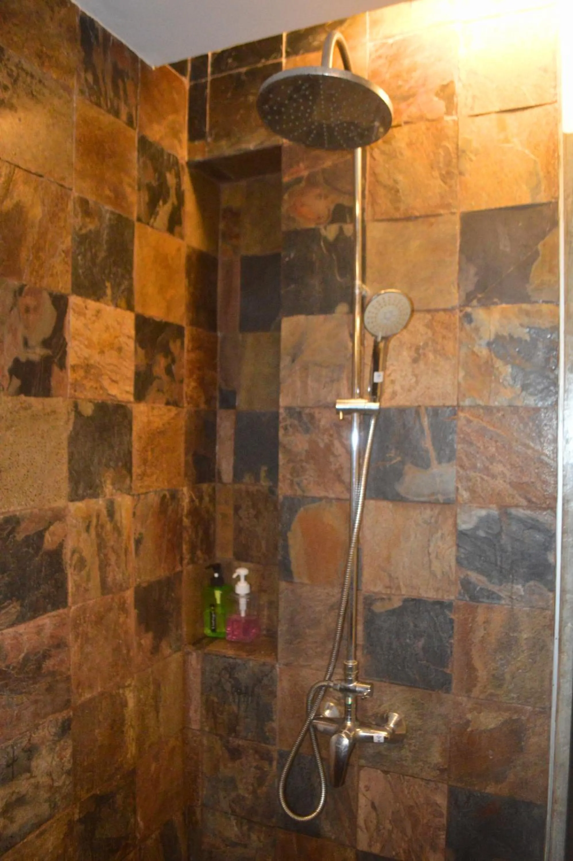 Shower in Z&Z Resort