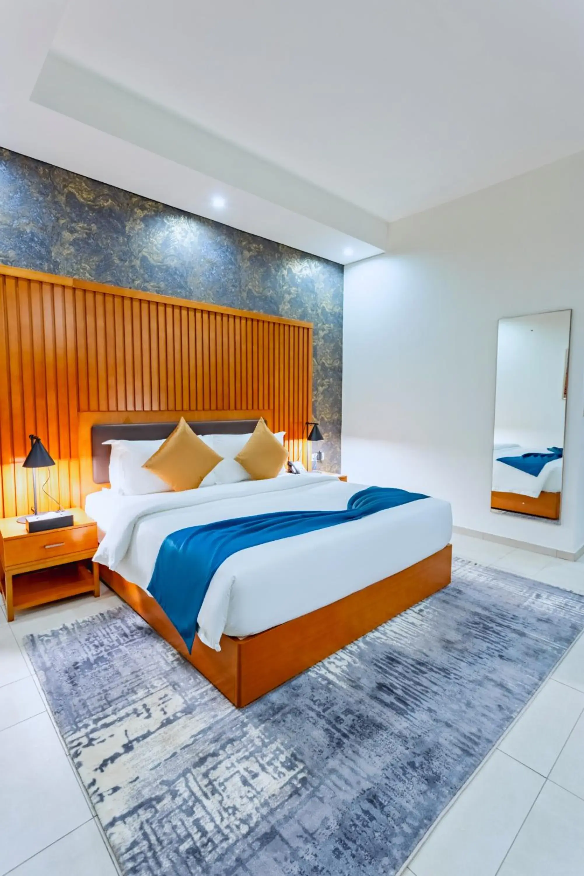 Bed in Alisa Hotel Tema Bed in Alisa Hotel Tema