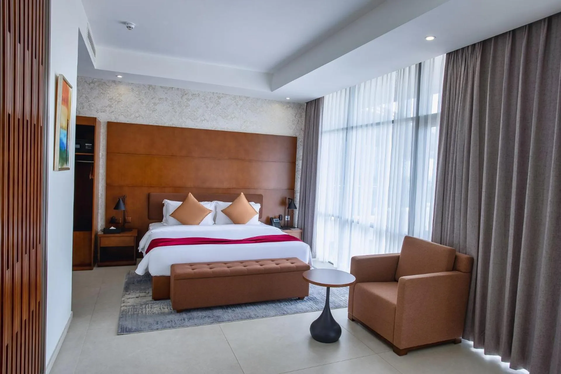 Bedroom, Bed in Alisa Hotel Tema