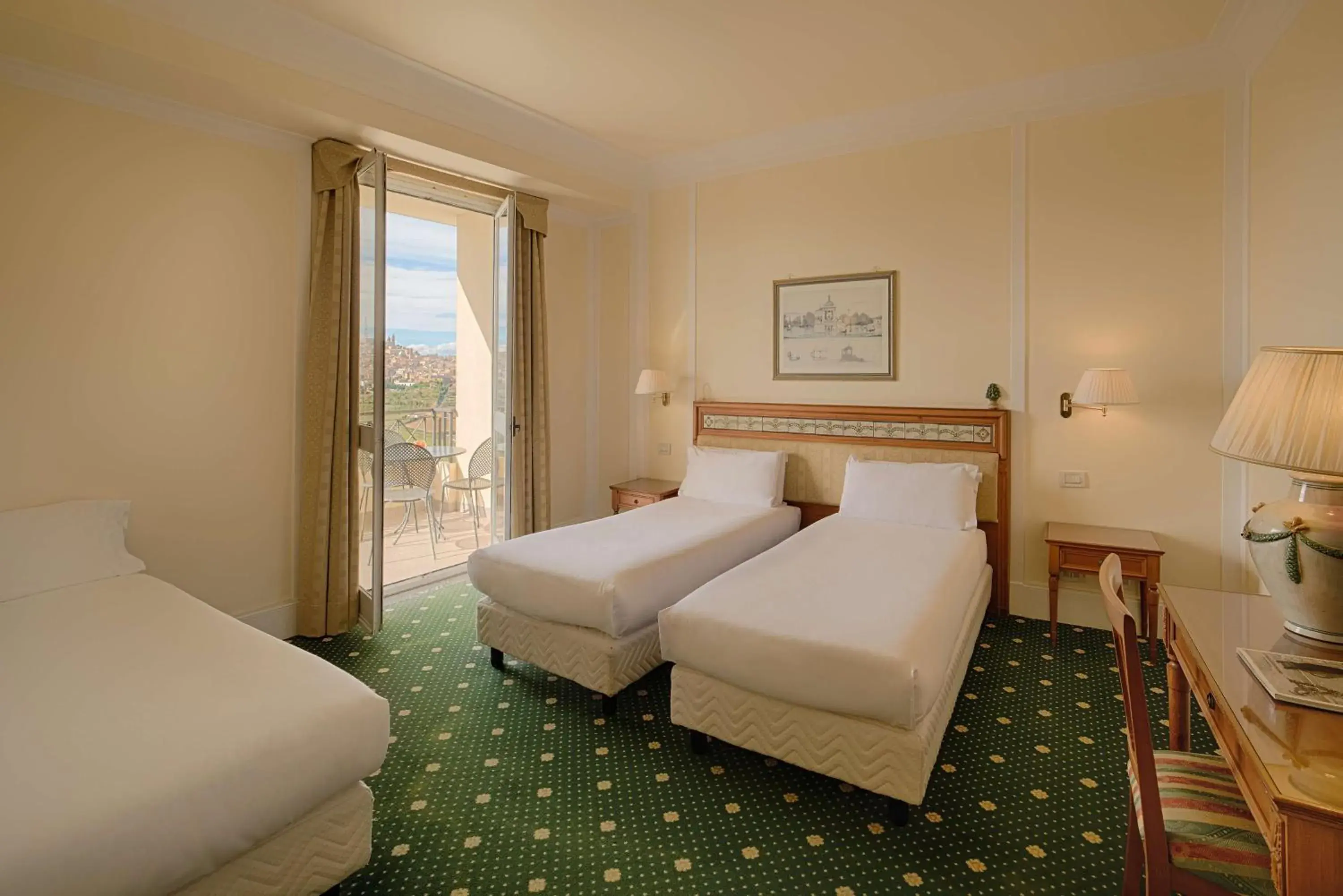 Photo of the whole room, Bed in NH Caltagirone Villa San Mauro Photo of the whole room, Bed in NH Caltagirone Villa San Mauro