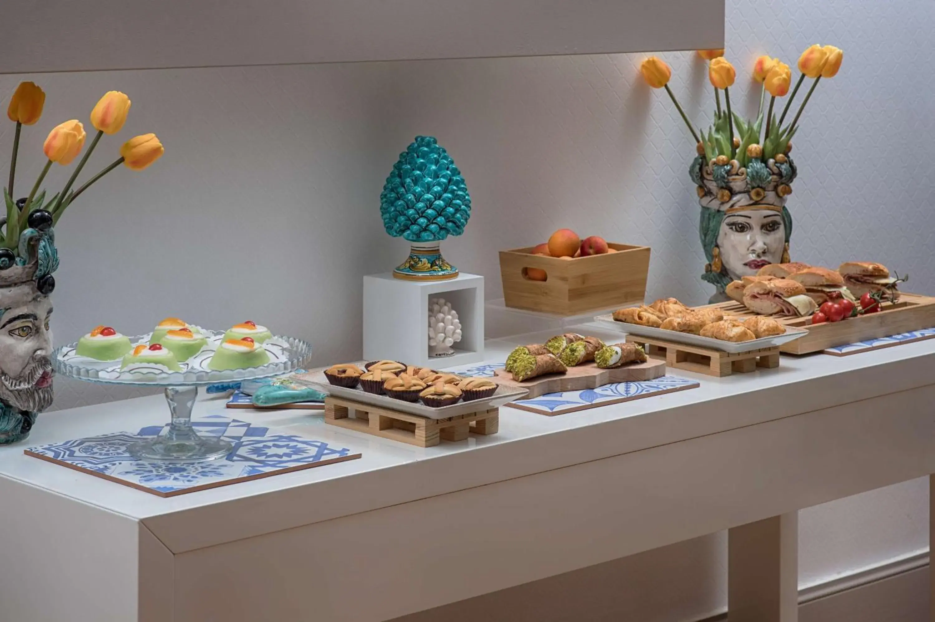 Breakfast in NH Caltagirone Villa San Mauro Breakfast in NH Caltagirone Villa San Mauro