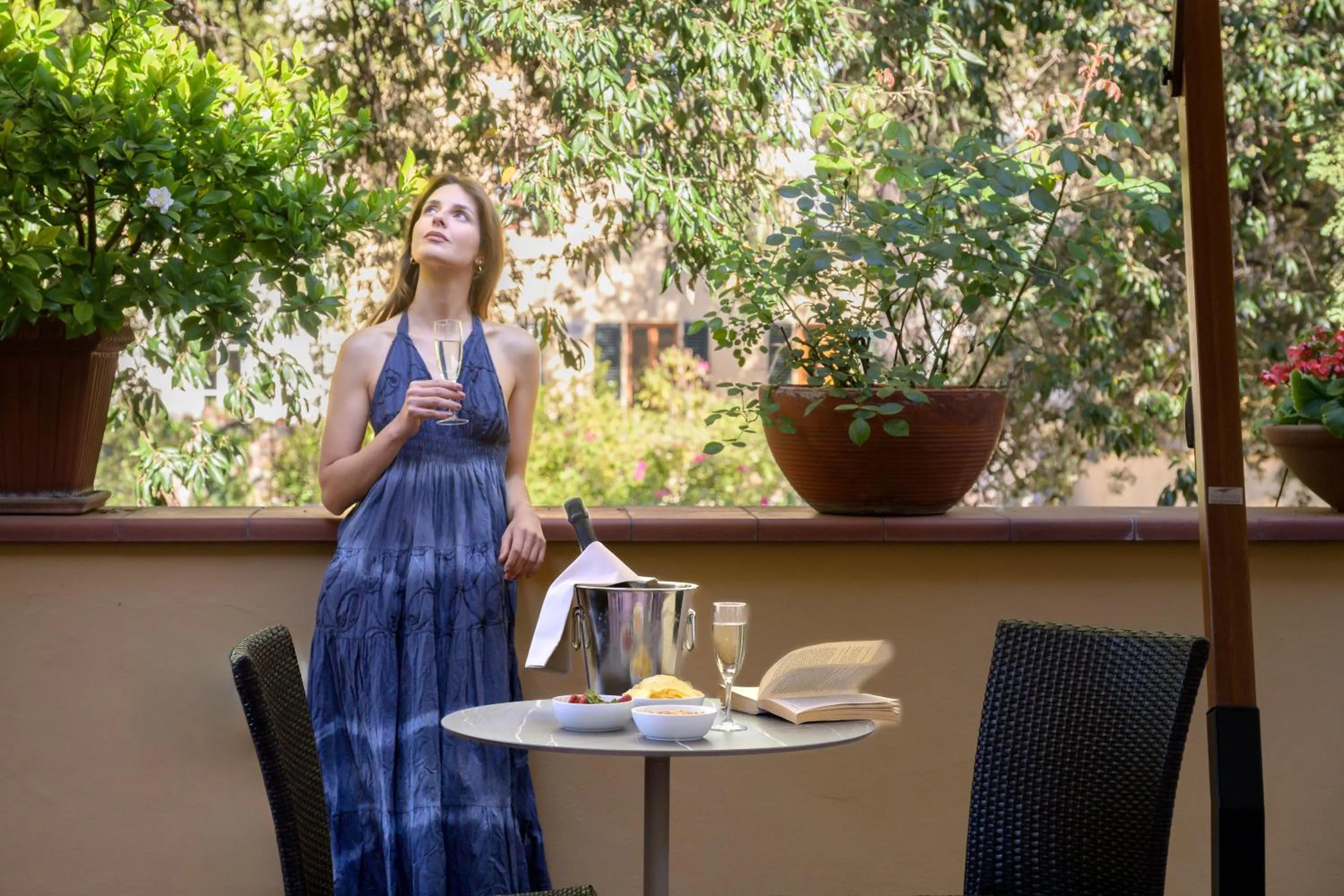 Balcony/Terrace in Hotel Ilaria