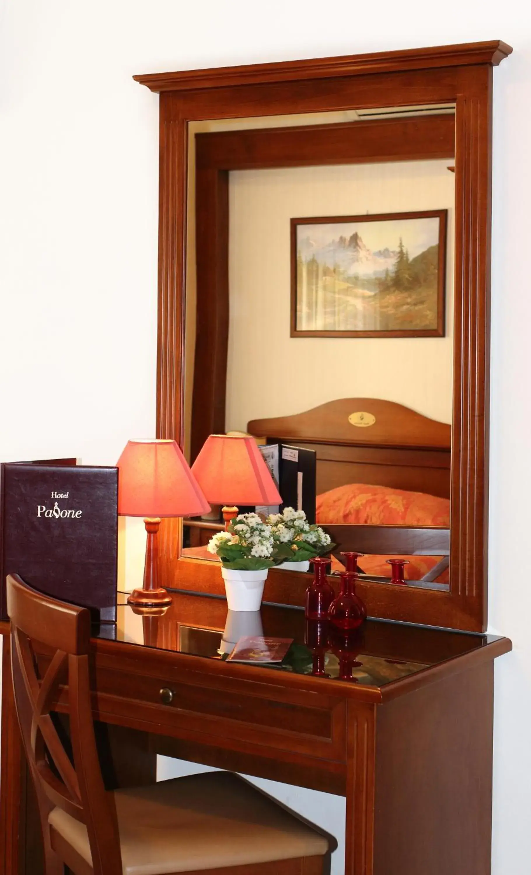 Seating area, Bed in Hotel Pavone Seating area, Bed in Hotel Pavone