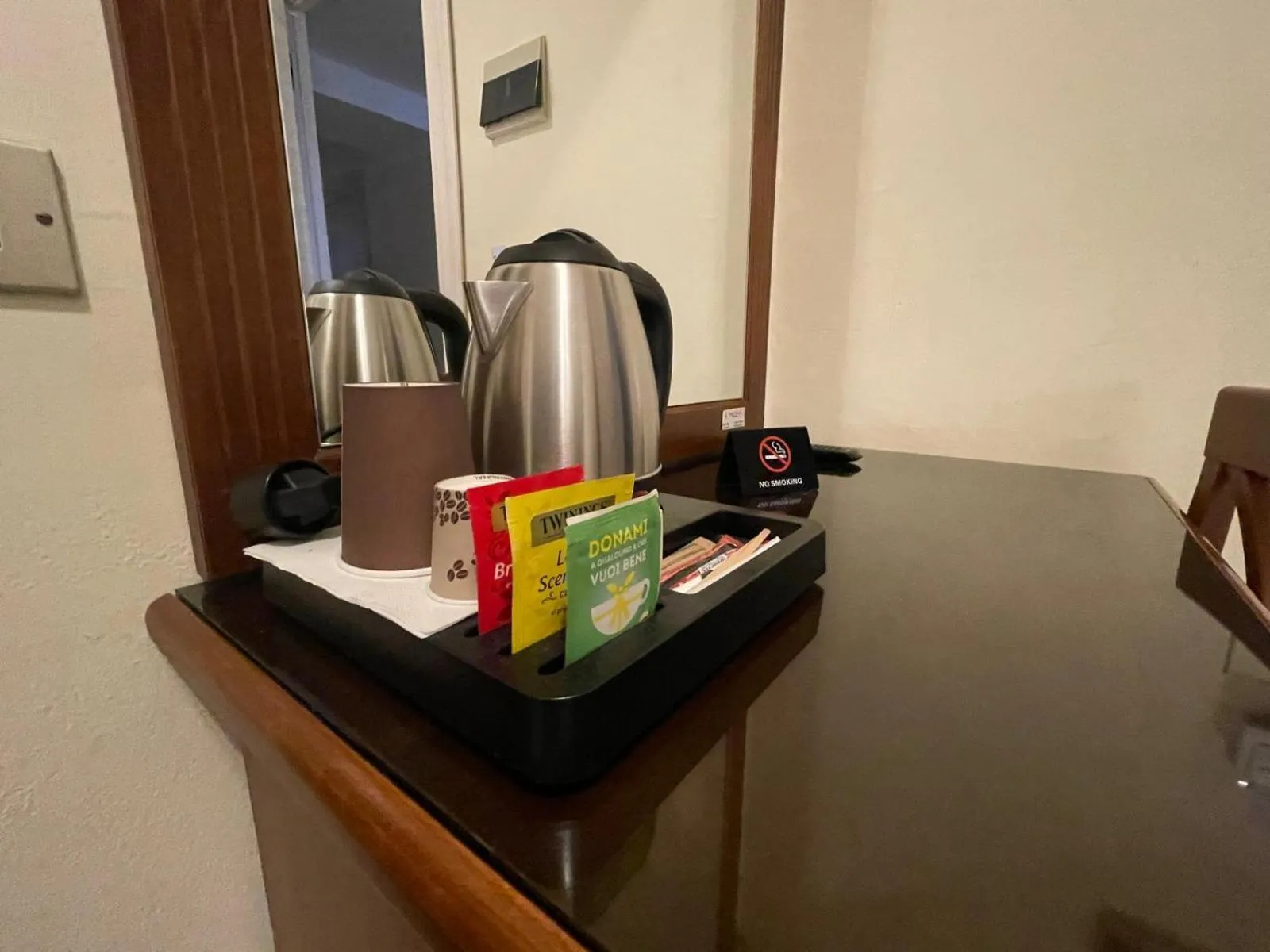 Coffee/tea facilities in Hotel Pavone