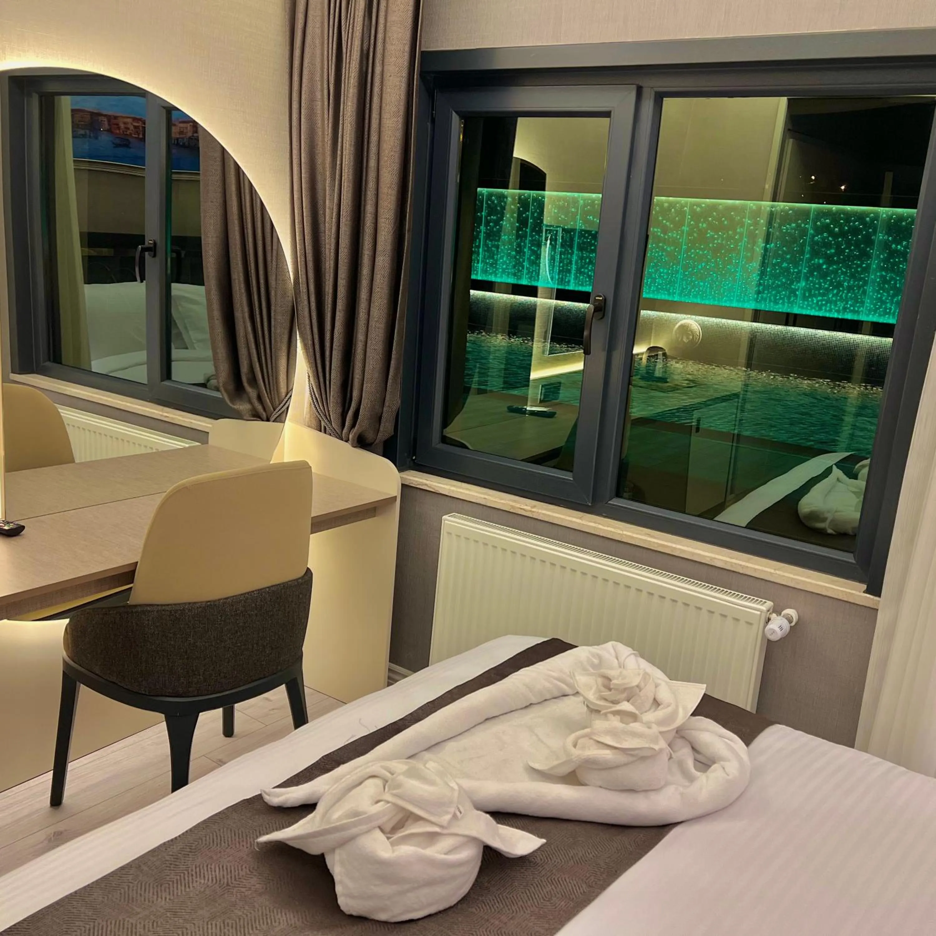 Pool view in MQ Hotel Suites & SPA