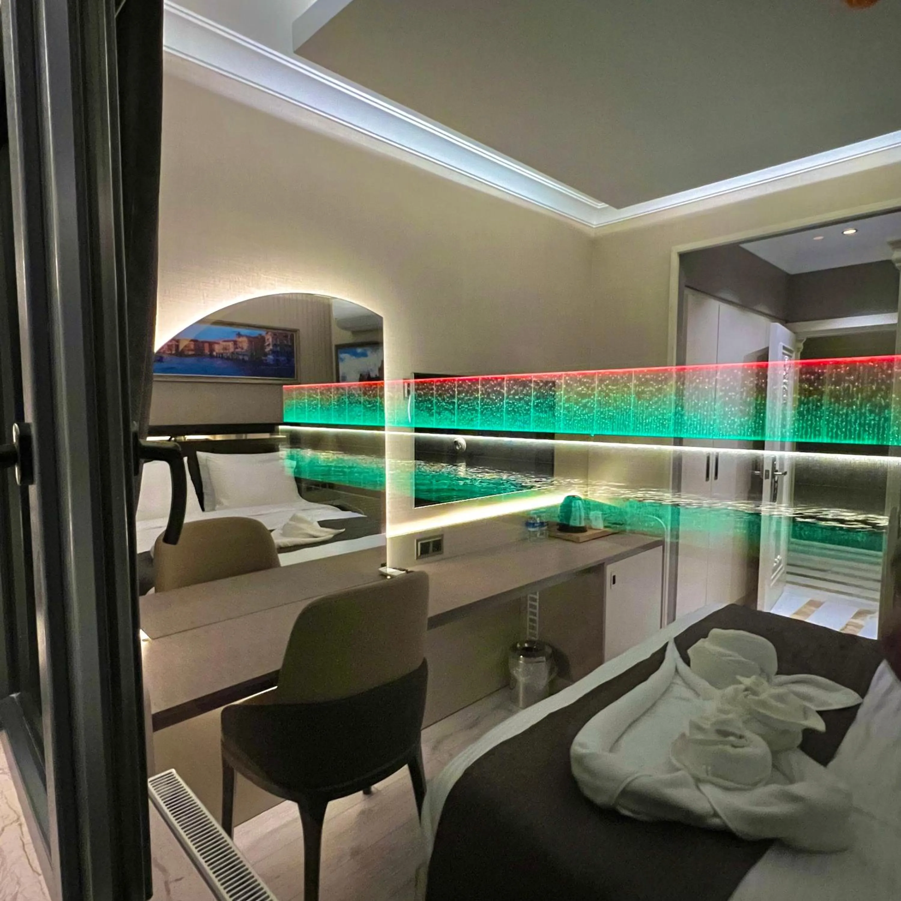 Pool view in MQ Hotel Suites & SPA