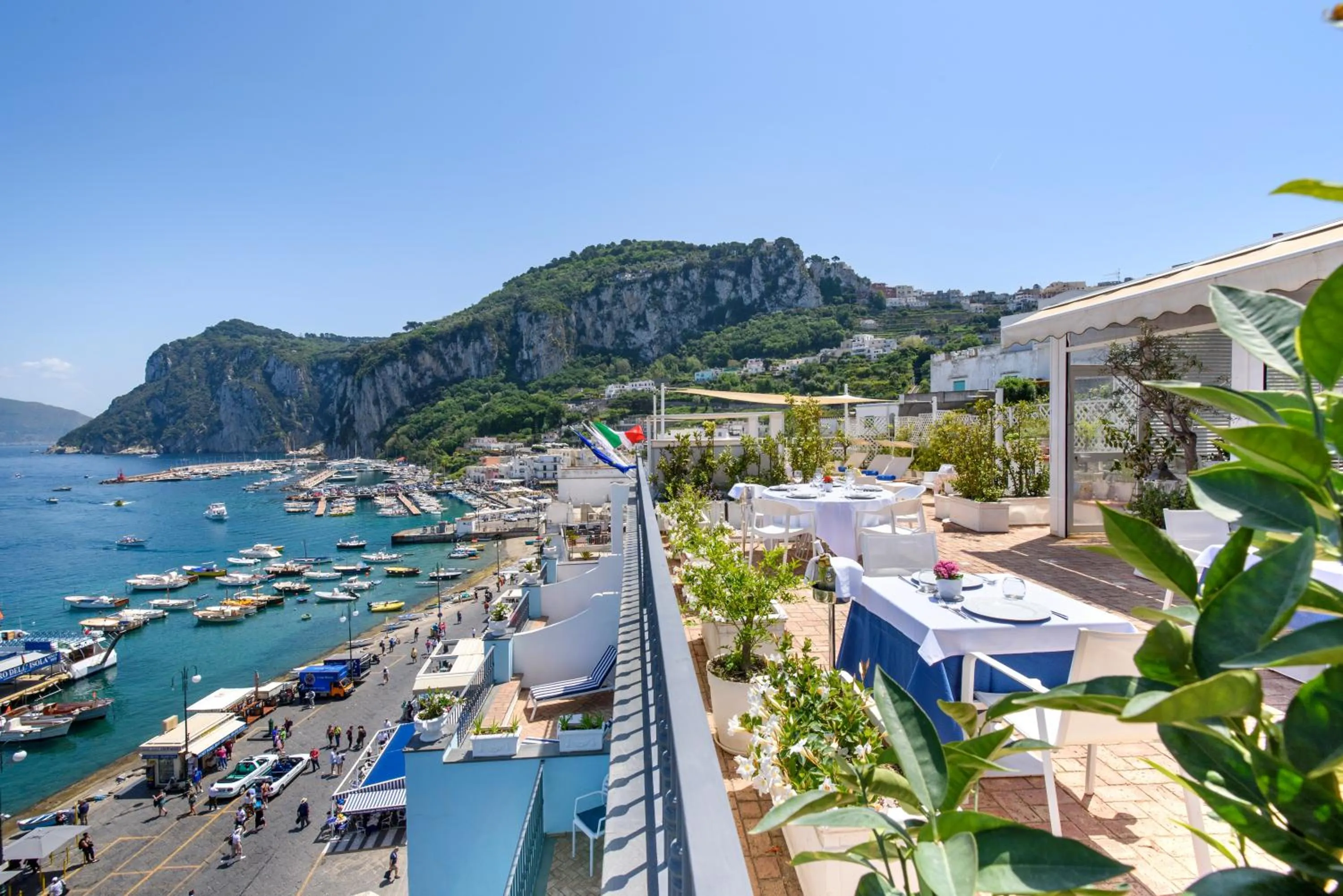 Restaurant/places to eat in Relais Maresca Luxury Small Hotel & Terrace Restaurant