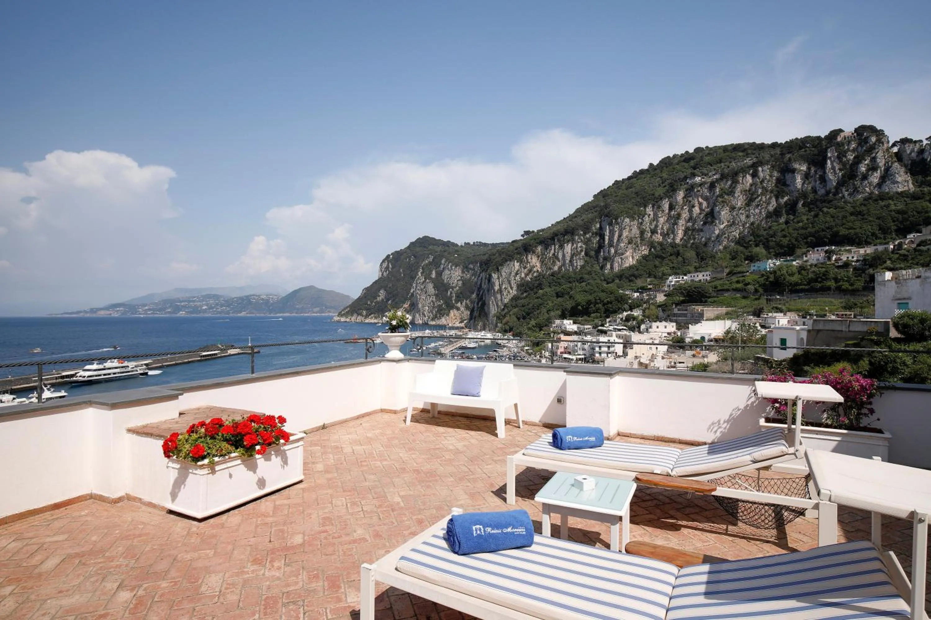 Balcony/Terrace in Relais Maresca Luxury Small Hotel & Terrace Restaurant