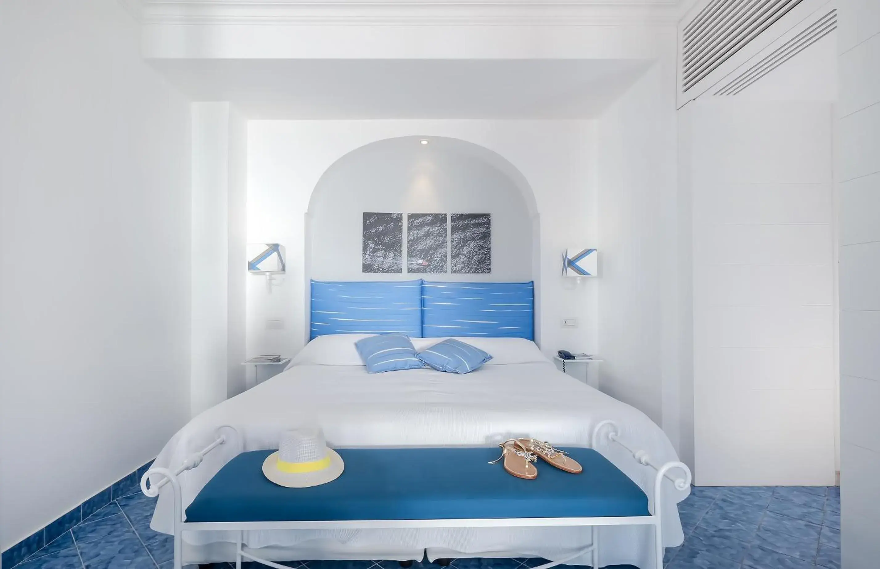 Bedroom, Bed in Relais Maresca Luxury Small Hotel & Terrace Restaurant Bedroom, Bed in Relais Maresca Luxury Small Hotel & Terrace Restaurant