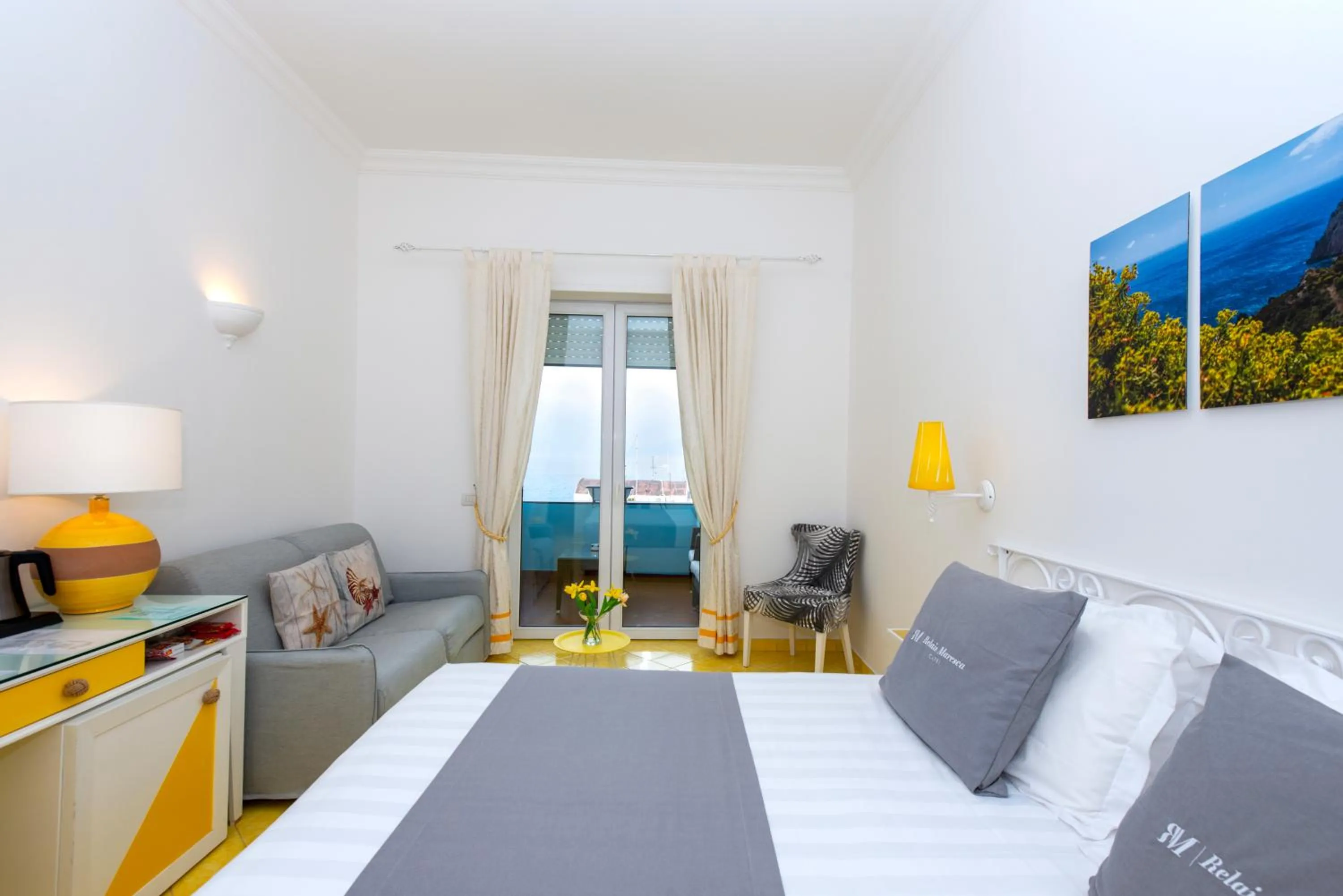 Photo of the whole room, Bed in Relais Maresca Luxury Small Hotel & Terrace Restaurant