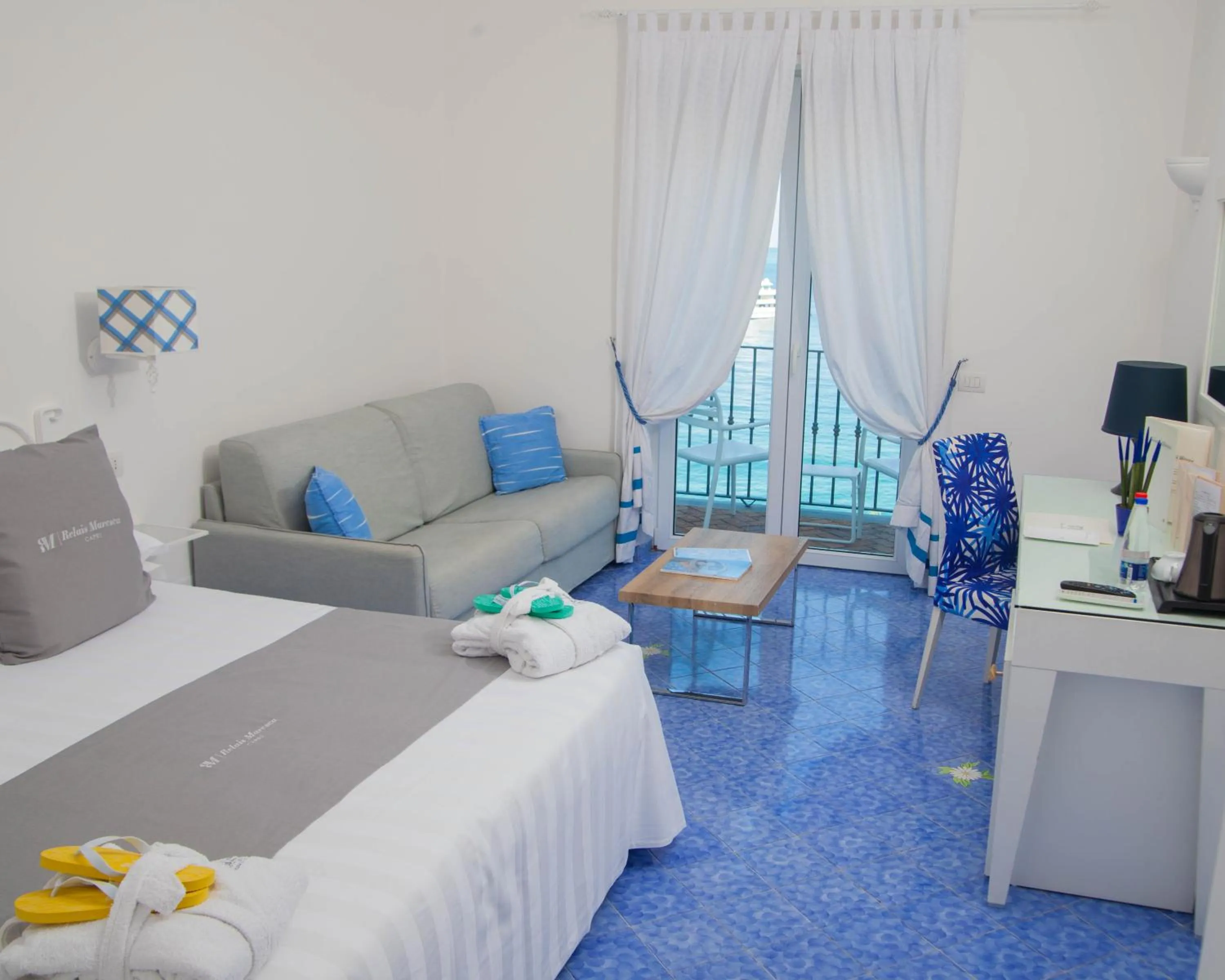 Photo of the whole room, Bed in Relais Maresca Luxury Small Hotel & Terrace Restaurant