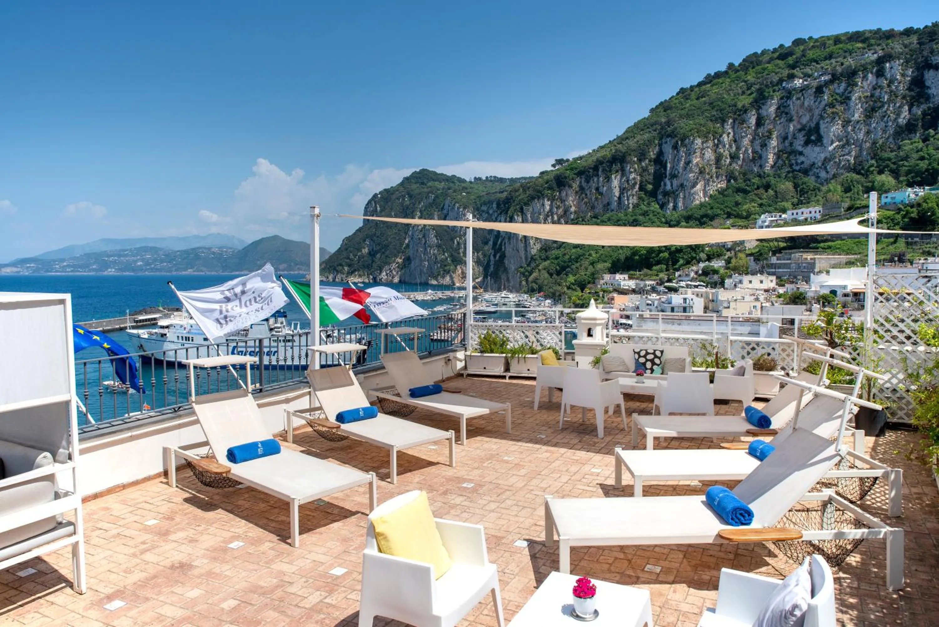 Solarium in Relais Maresca Luxury Small Hotel & Terrace Restaurant